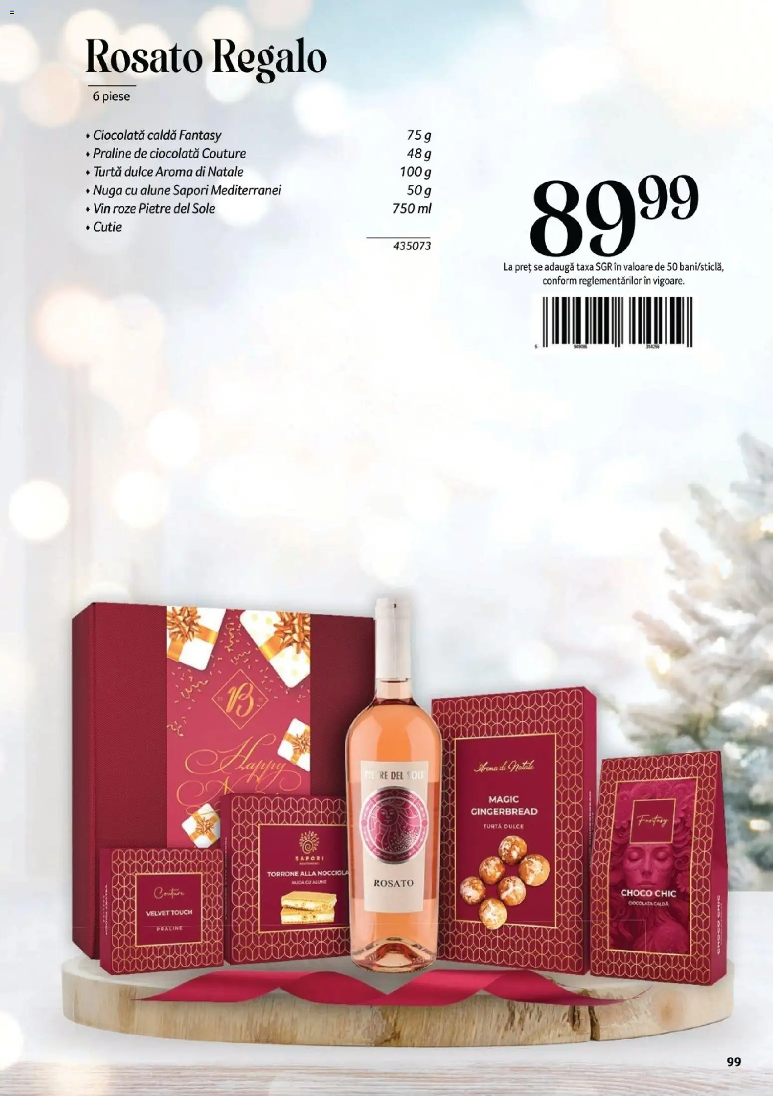 Catalog Selgros 7 Noiembrie - 30 Decembrie 2025 | Pagina 99 | Produse: Cutie, Ciocolată, Vin, Turtă dulce
