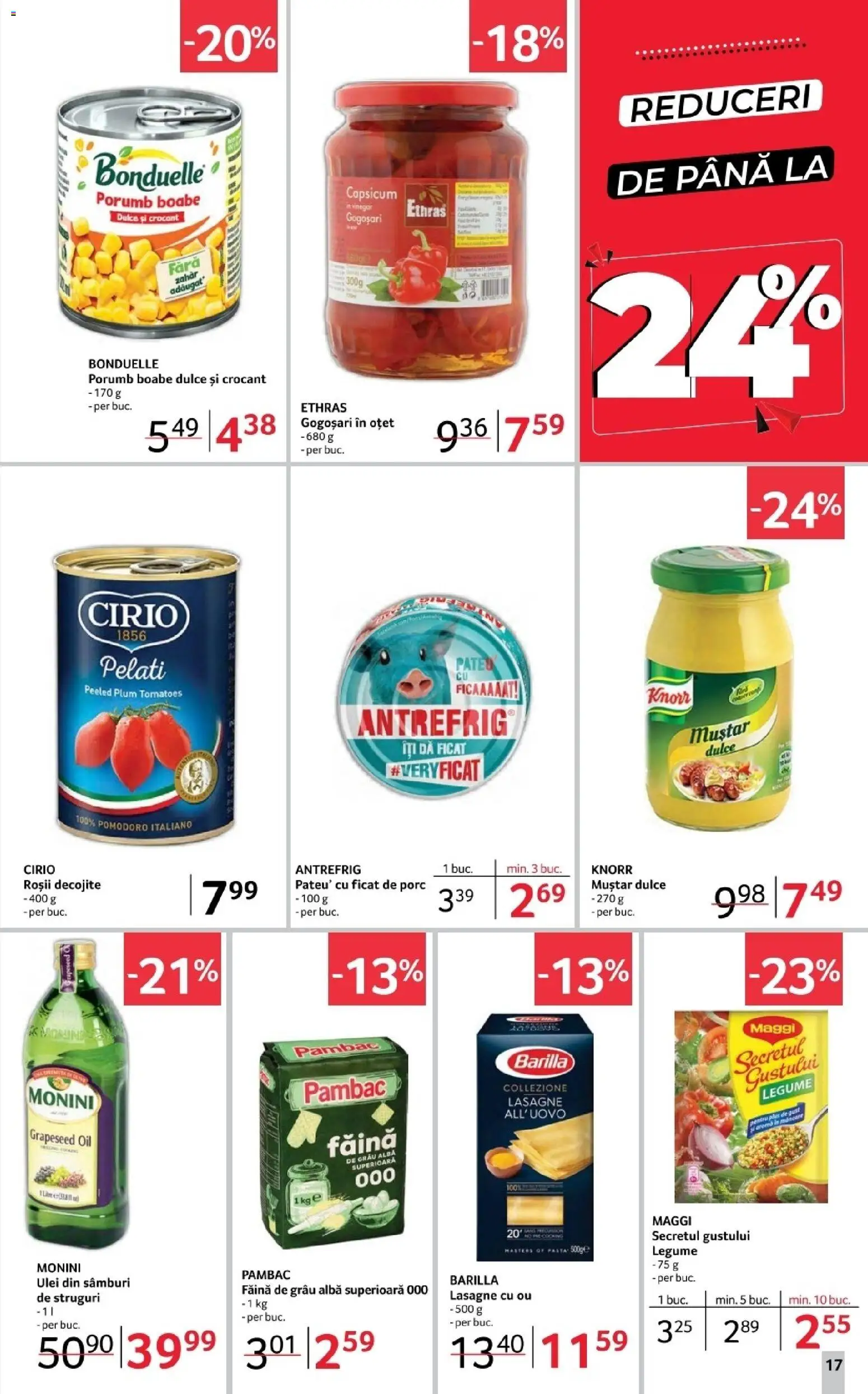 Catalog Selgros 31 Octombrie - 12 Noiembrie 2025 | Pagina 17 | Produse: Oțet, Făină, Muștar, Porumb