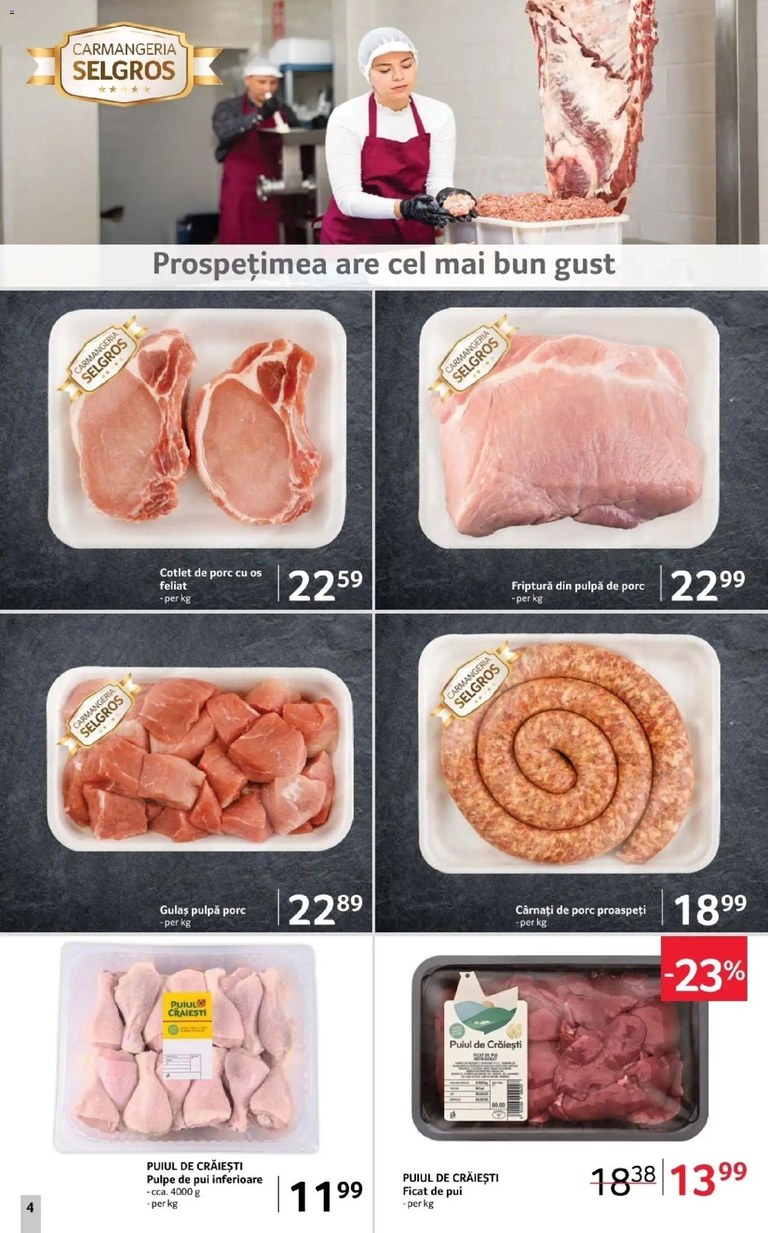 Catalog Selgros 31 Octombrie - 12 Noiembrie 2025 | Pagina 4 | Produse: Lait de coco, Hacıyatmaz Kedi Oyuncağı, Gulaș, Cârnați