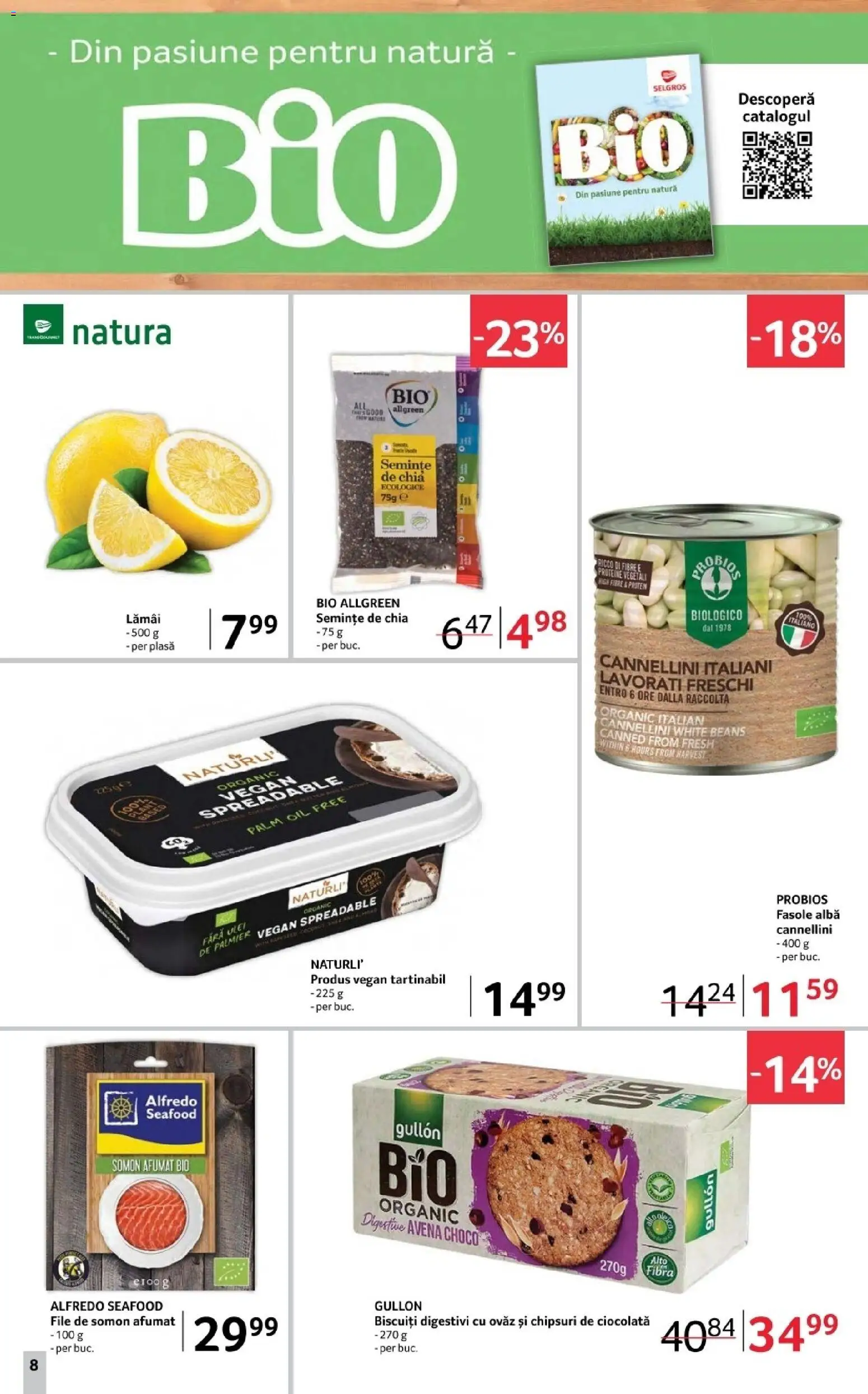 Catalog Selgros 31 Octombrie - 12 Noiembrie 2025 | Pagina 8 | Produse: Masaüstü kılıfı, Semințe, Ciocolată, Fasole albă