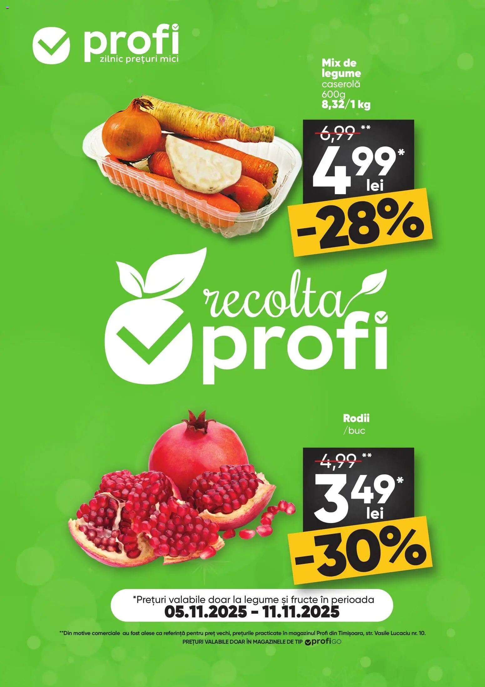 Catalog Profi 5 - 10 Noiembrie 2025 | Pagina 1 | Produse: Mici, Legume, Fructe