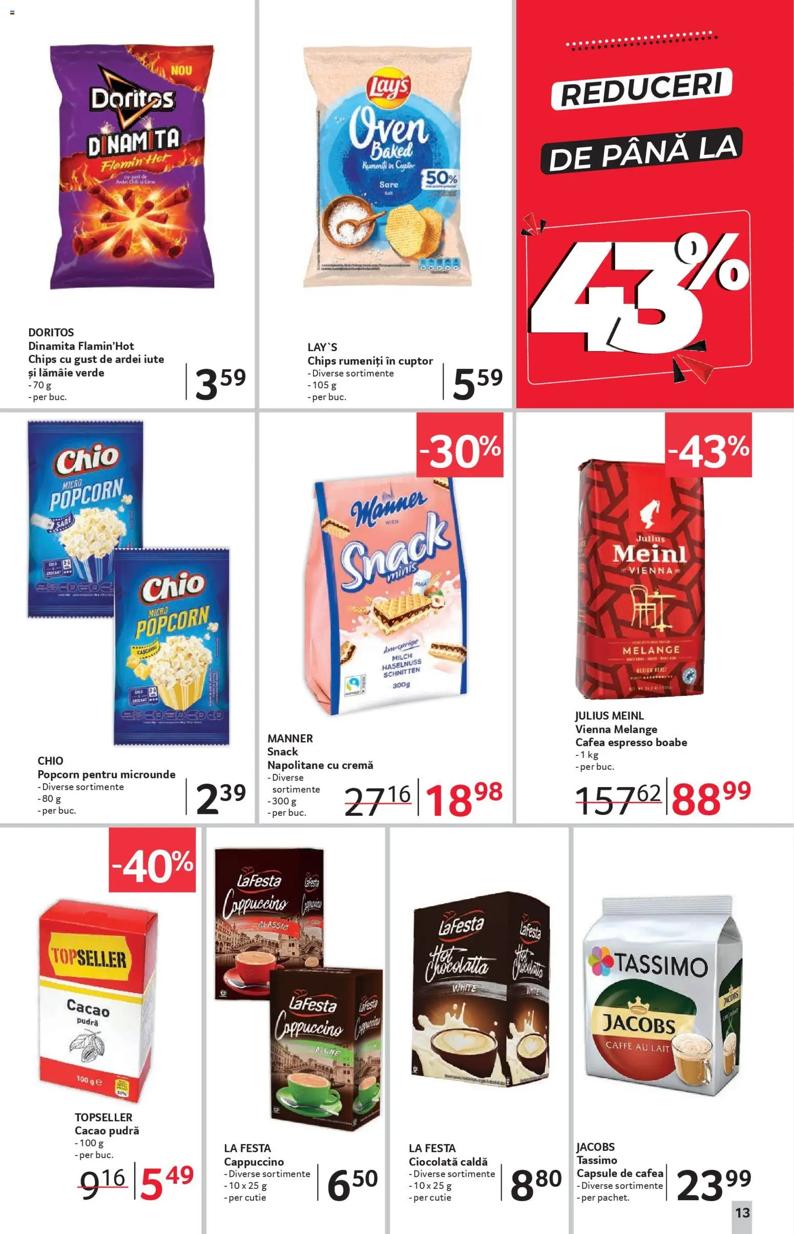 Catalog Selgros 31 Octombrie - 12 Noiembrie 2025 | Pagina 13 | Produse: Ardei, Napolitane, Köpek çiti, Sare