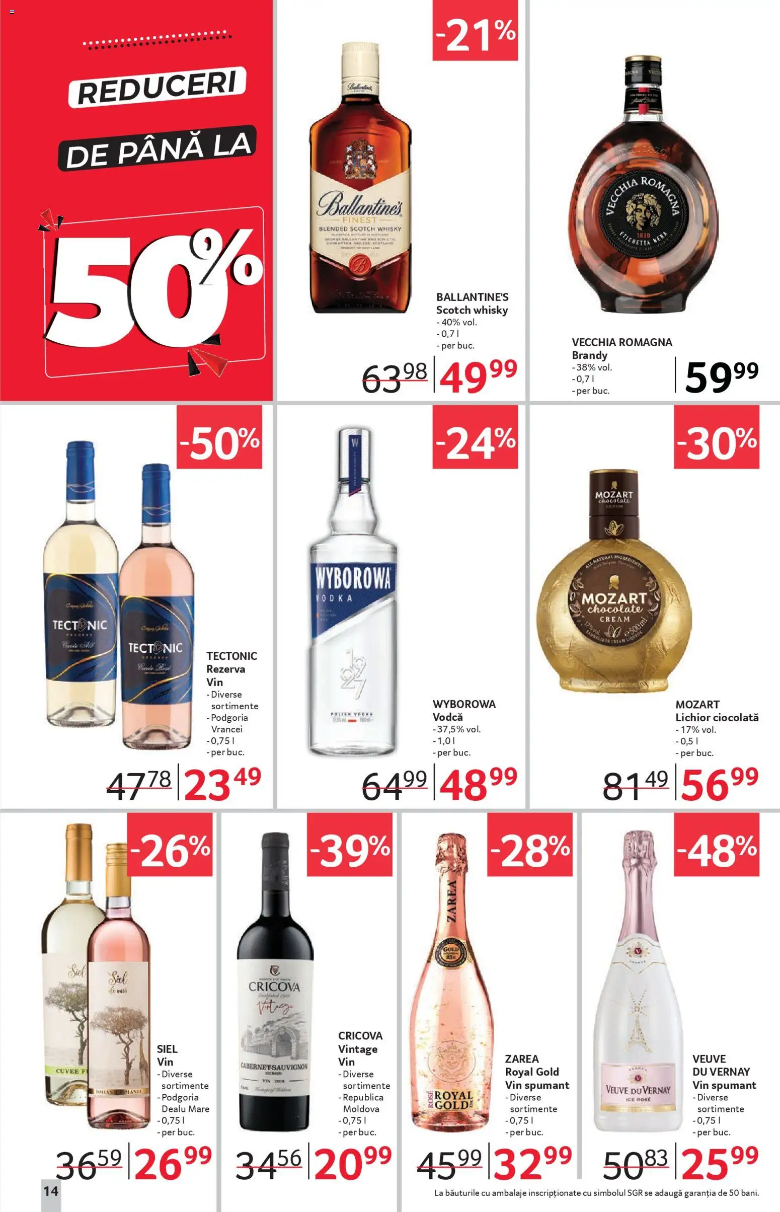 Catalog Selgros 31 Octombrie - 12 Noiembrie 2025 | Pagina 14 | Produse: Su ısıtıcı, Lichior, Ciocolată, Vin