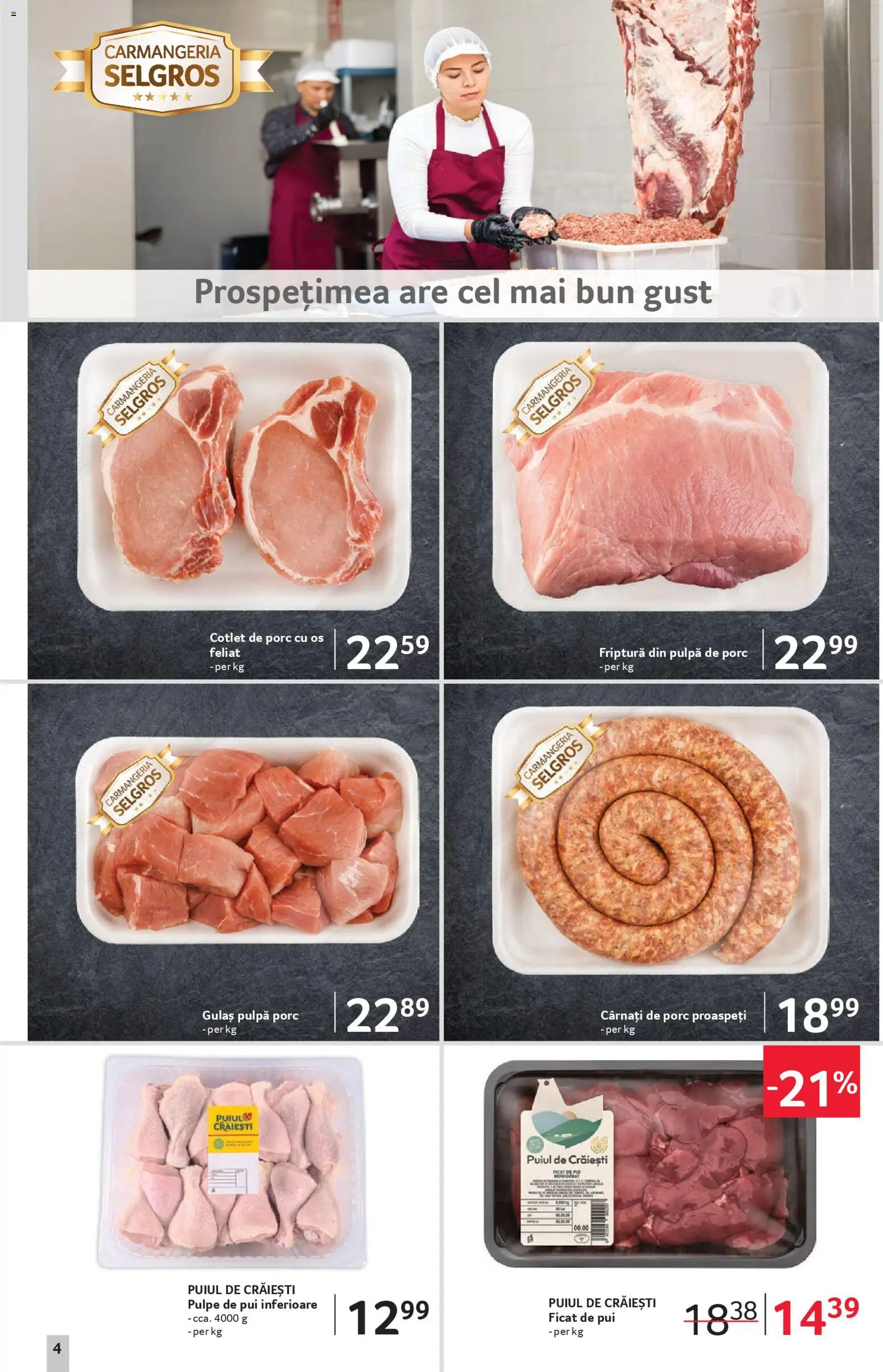 Catalog Selgros 31 Octombrie - 12 Noiembrie 2025 | Pagina 4 | Produse: Lait de coco, Hacıyatmaz Kedi Oyuncağı, Gulaș, Cârnați