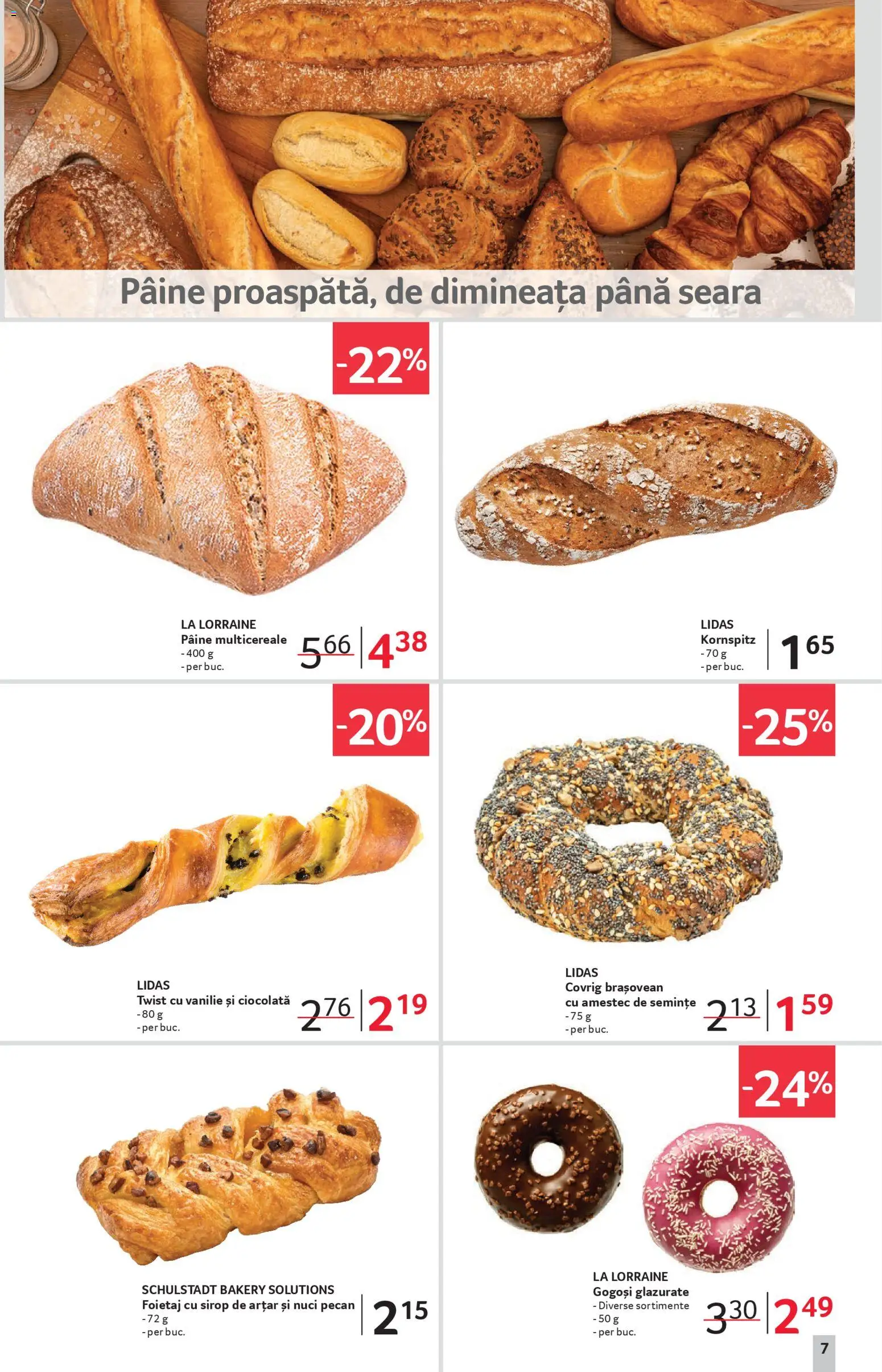 Catalog Selgros 31 Octombrie - 12 Noiembrie 2025 | Pagina 7 | Produse: Semințe, Pâine, Gogoși, Sirop
