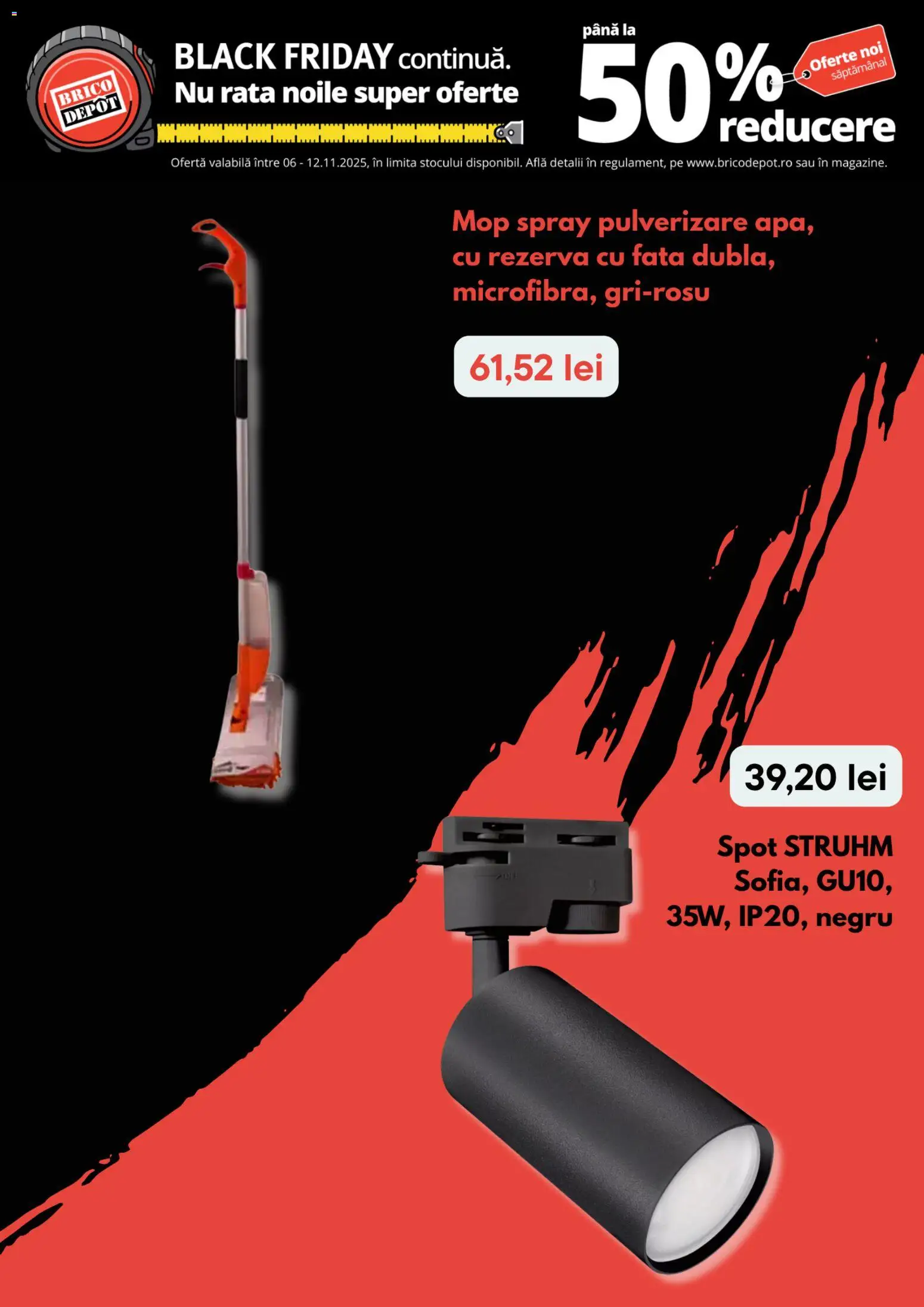 Catalog Brico Depot 6 - 11 Noiembrie 2025 | Pagina 6 | Produse: Mop, Rață