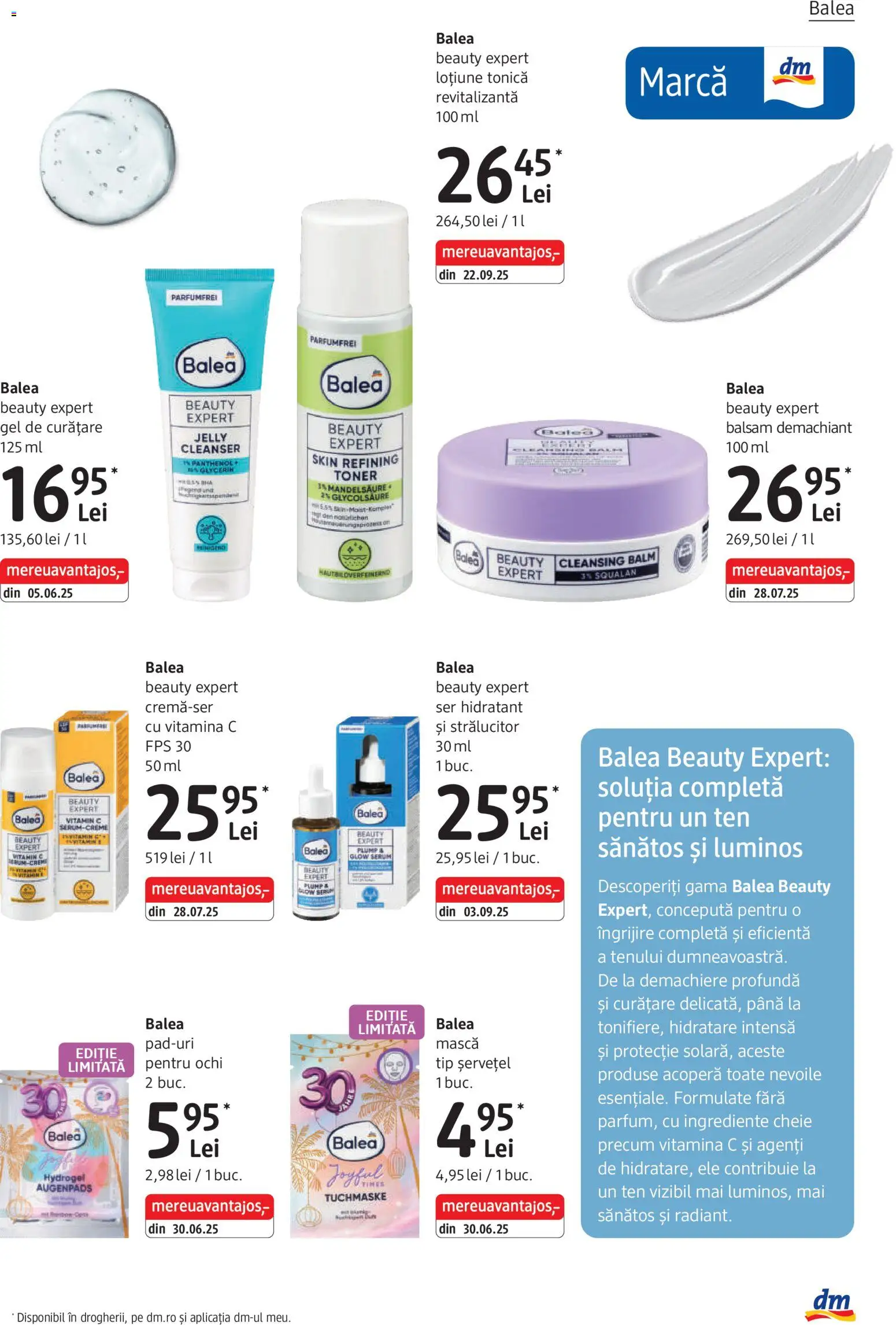 Catalog DM Drogerie Markt 6 Noiembrie - 1 Decembrie 2025 | Pagina 17 | Produse: Serum, Demachiant, Gel de curățare, Toner