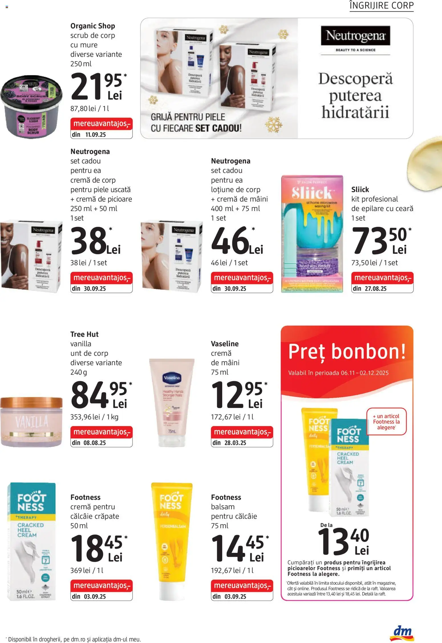 Catalog DM Drogerie Markt 6 Noiembrie - 1 Decembrie 2025 | Pagina 19 | Produse: Scrub, Unt, Cremă, Cremă de mâini