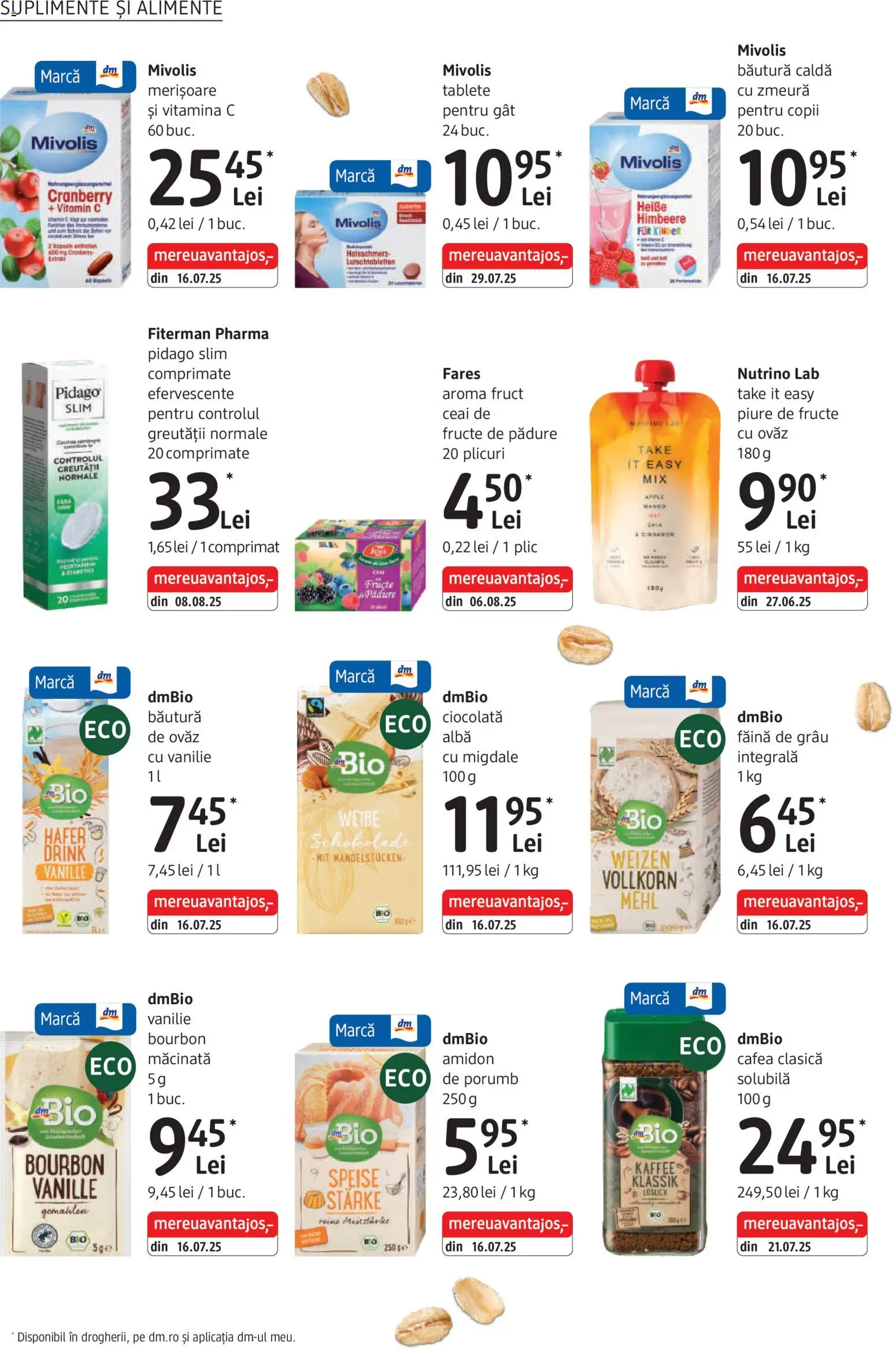 Catalog DM Drogerie Markt 6 Noiembrie - 1 Decembrie 2025 | Pagina 26 | Produse: Migdale, Ceai, Bourbon, Çocuk sutyeni
