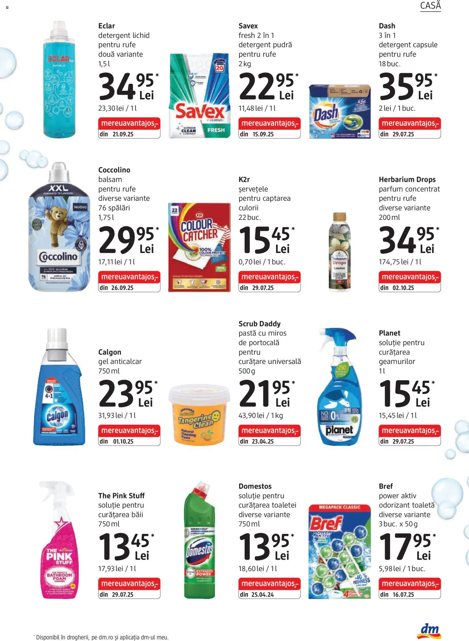 Catalog DM Drogerie Markt 6 Noiembrie - 1 Decembrie 2025 | Pagina 29 | Produse: Parfum, Pudră, Yorgan, Detergent