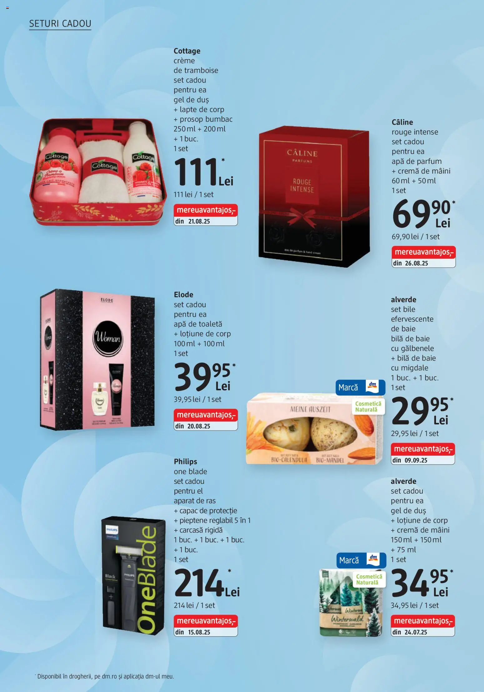 Catalog DM Drogerie Markt 6 Noiembrie - 1 Decembrie 2025 | Pagina 4 | Produse: Aparat De Ras, Parfum, Migdale, Cremă