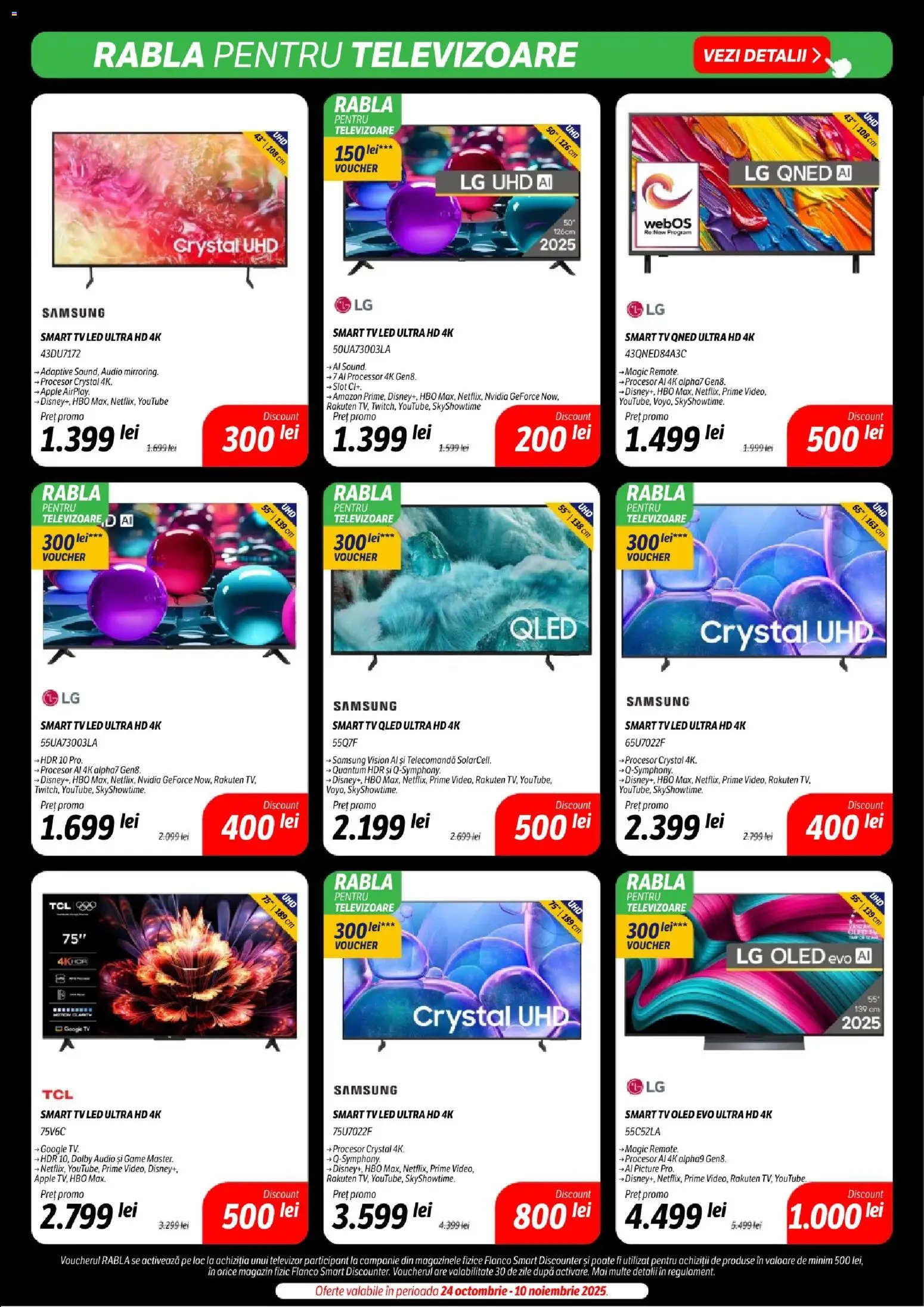 Catalog Flanco 7 - 18 Noiembrie 2025 | Pagina 13 | Produse: Televizor, Audio, Babak, Apple