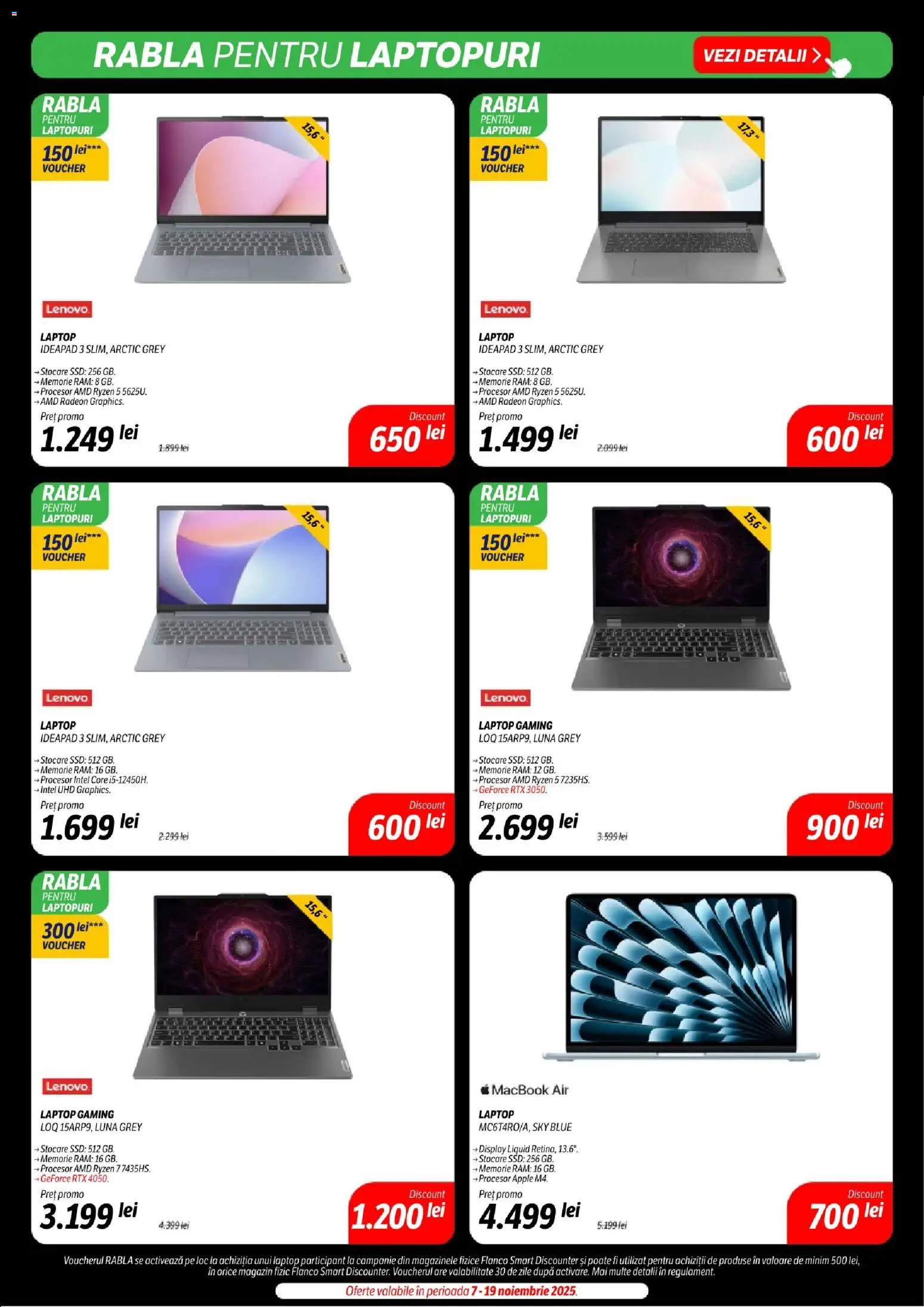 Catalog Flanco 7 - 18 Noiembrie 2025 | Pagina 19 | Produse: Laptop, Memorie, Apple