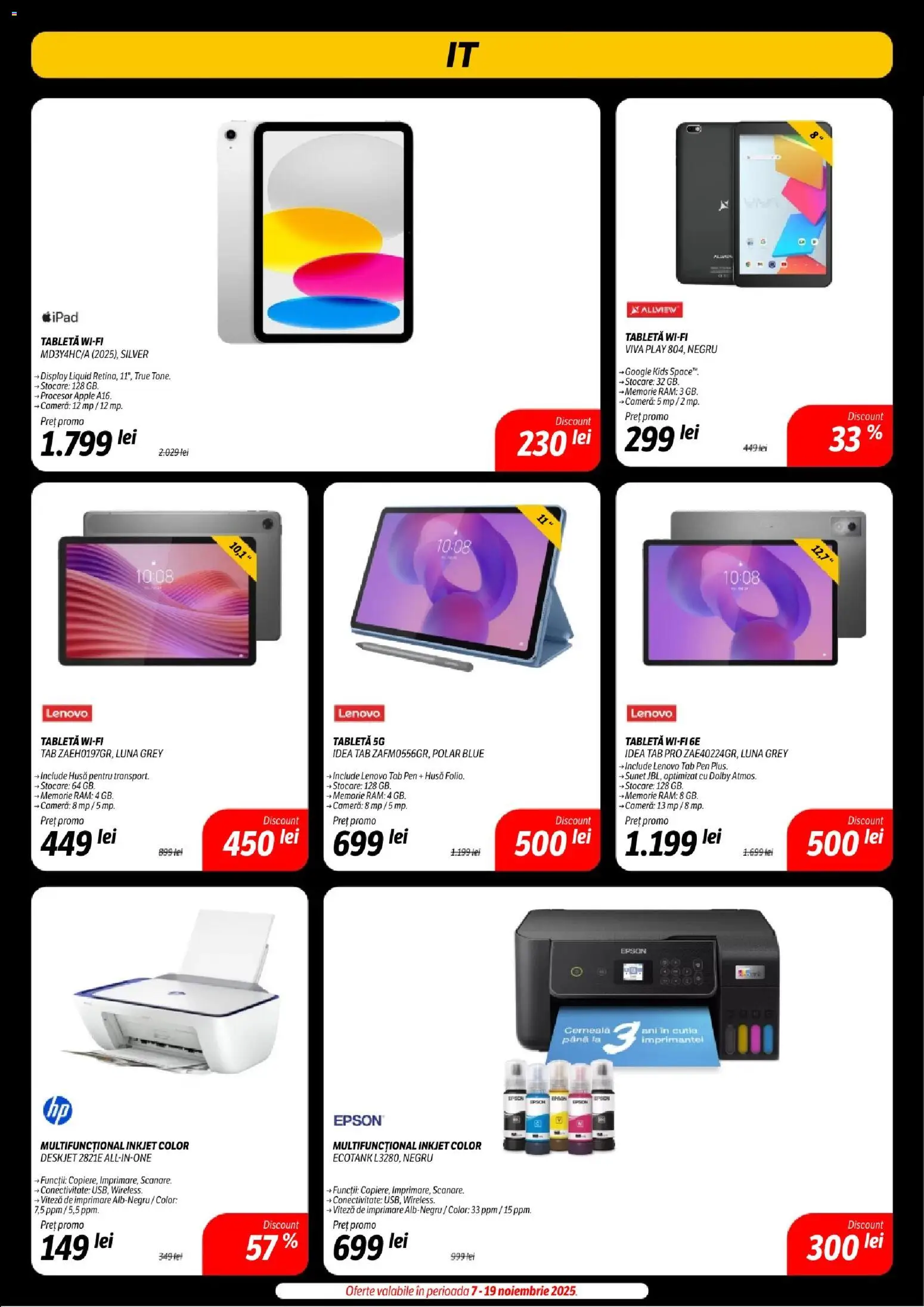 Catalog Flanco 7 - 18 Noiembrie 2025 | Pagina 21 | Produse: Memorie, Tabletă, Cameră, Apple