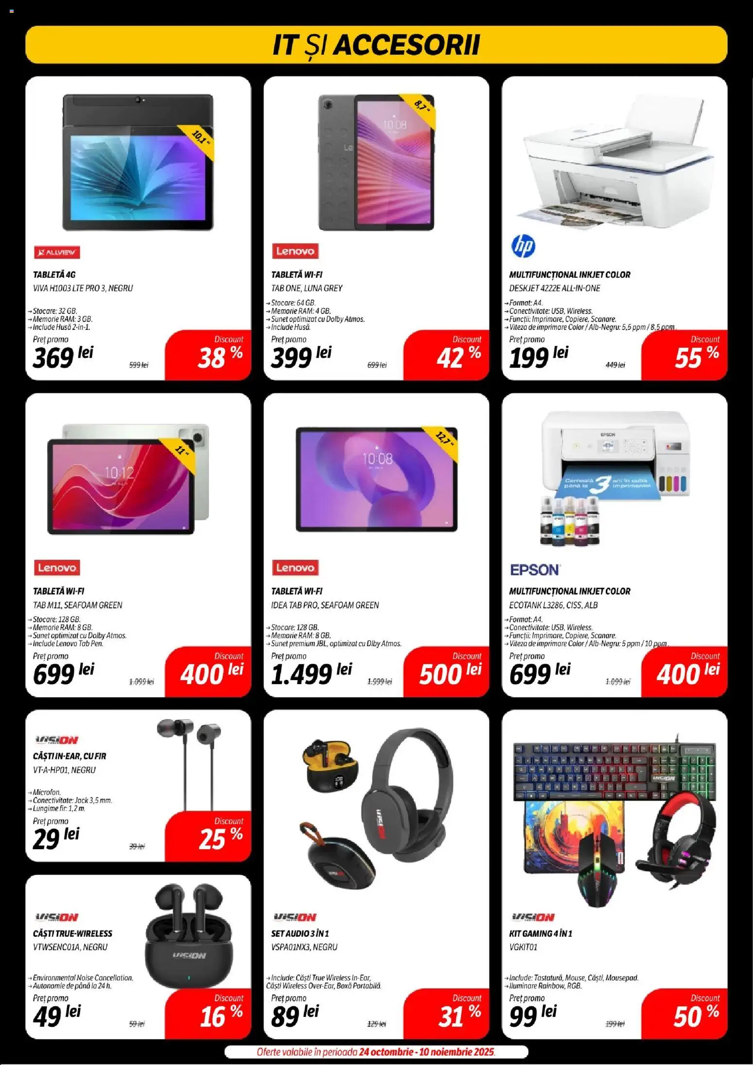 Catalog Flanco 7 - 18 Noiembrie 2025 | Pagina 22 | Produse: Memorie, Tabletă, Audio, Căști