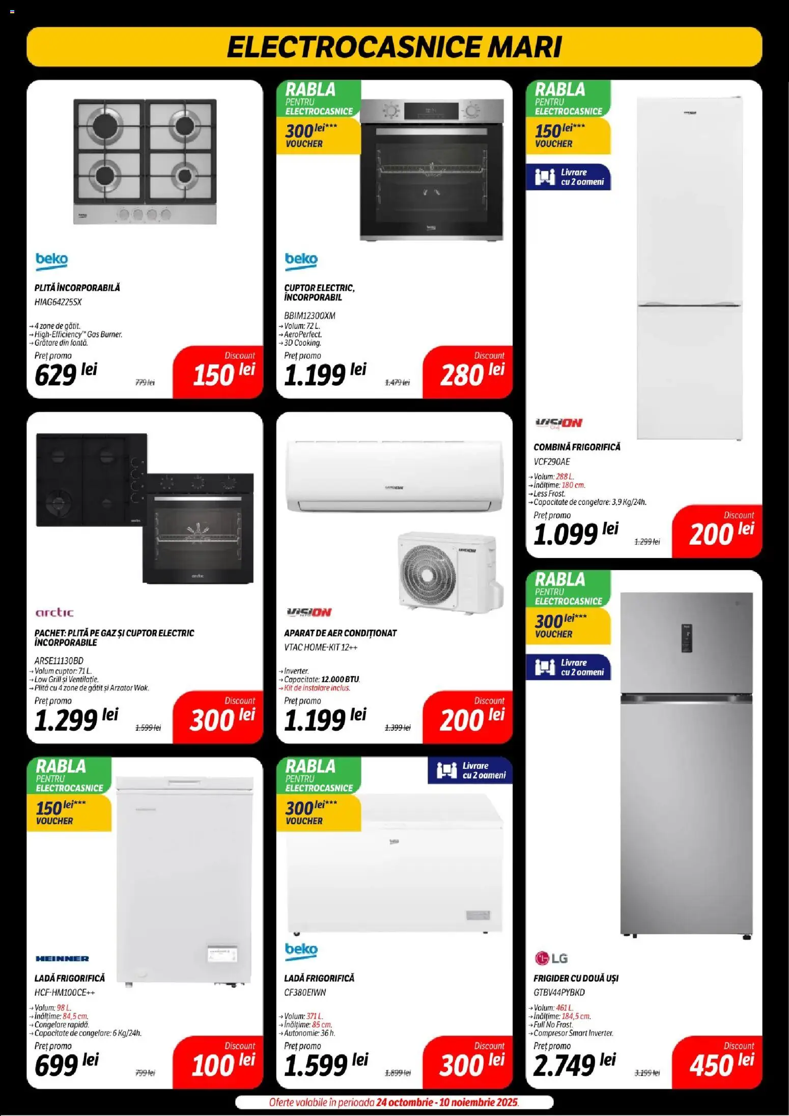 Catalog Flanco 7 - 18 Noiembrie 2025 | Pagina 34 | Produse: Cuptor, Aer Condiționat, Grill, Ladă frigorifică