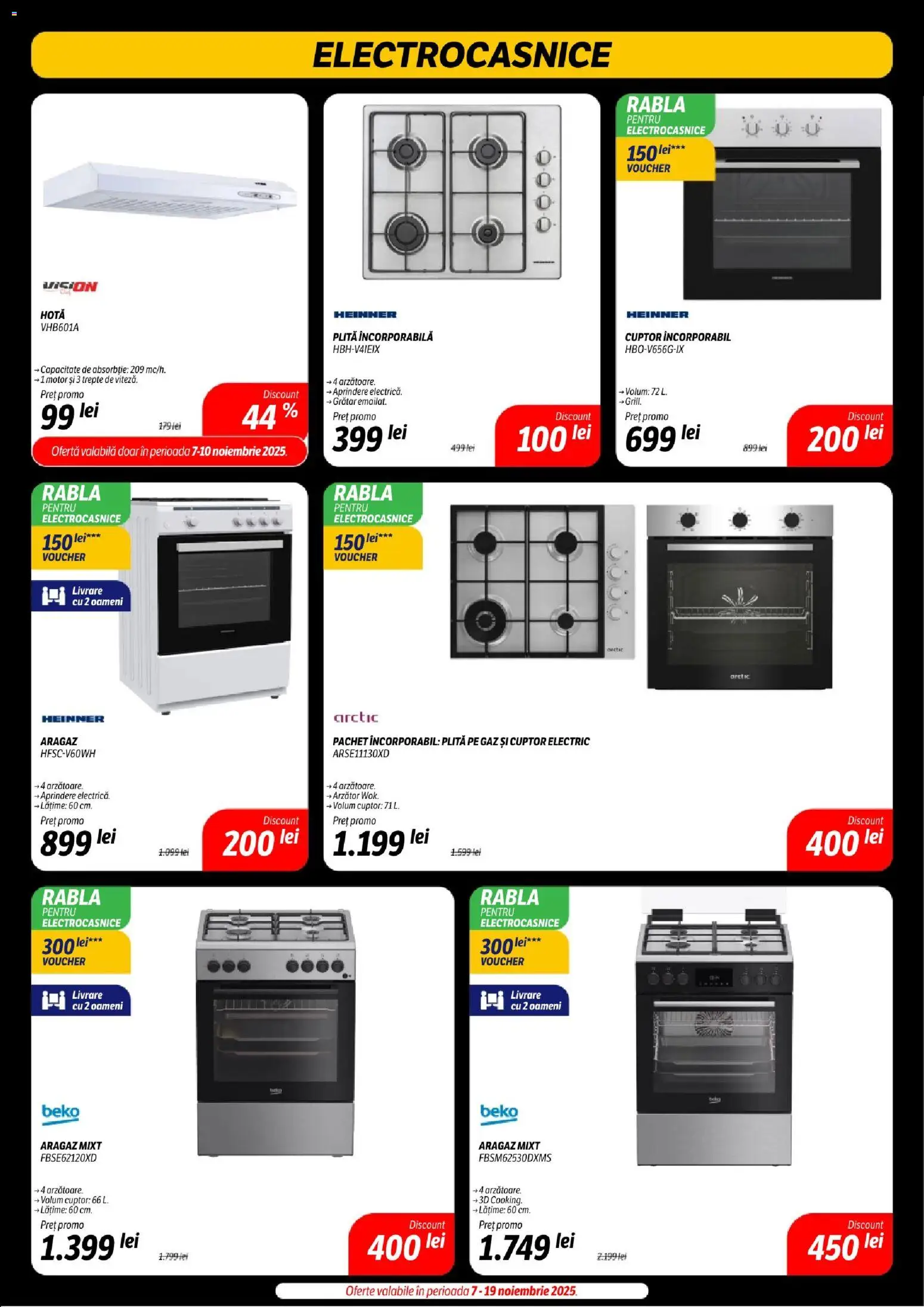 Catalog Flanco 7 - 18 Noiembrie 2025 | Pagina 36 | Produse: Hotă, Cuptor, Plită, Grătar