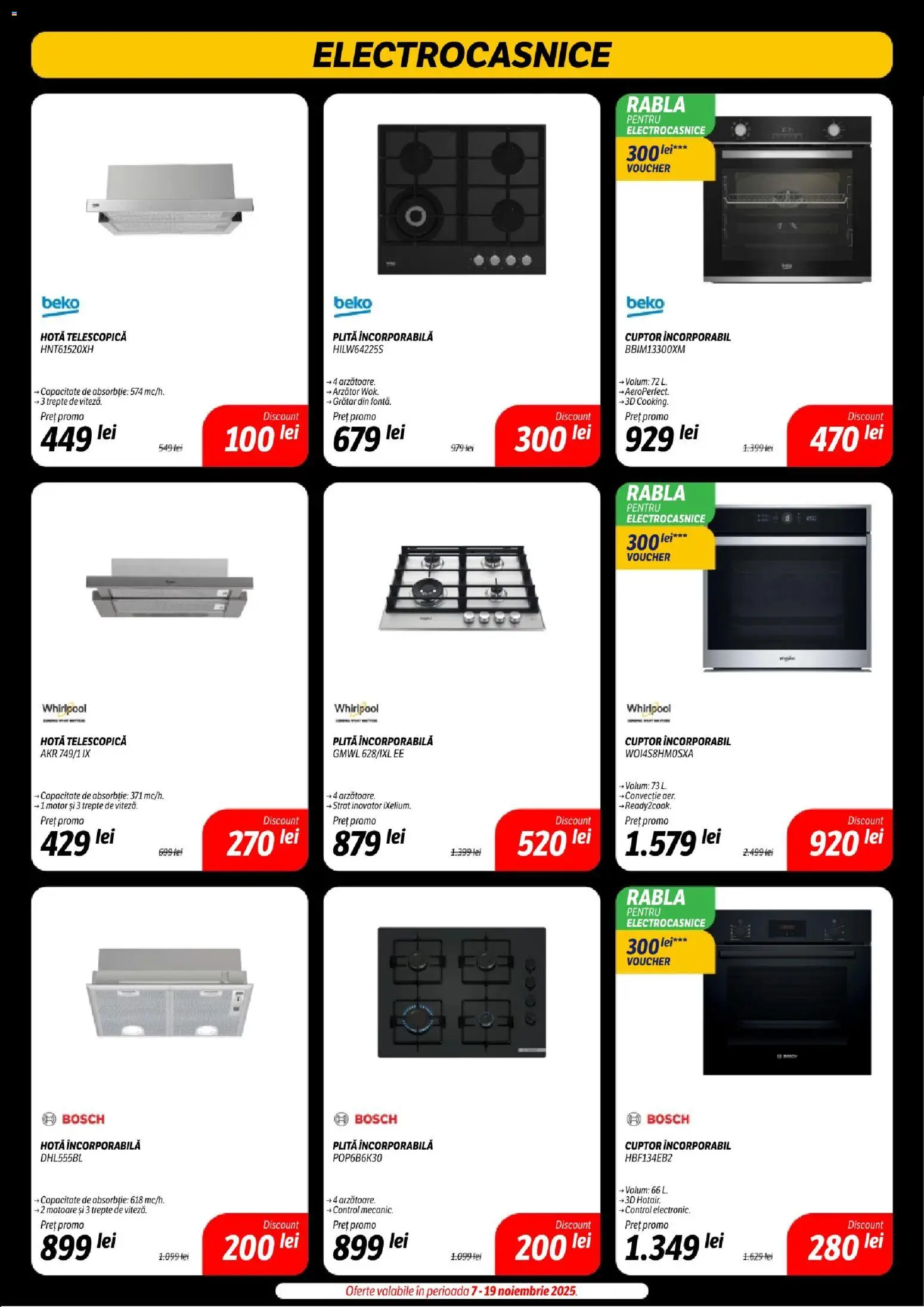 Catalog Flanco 7 - 18 Noiembrie 2025 | Pagina 37 | Produse: Hotă, Cuptor, Plită, Grătar