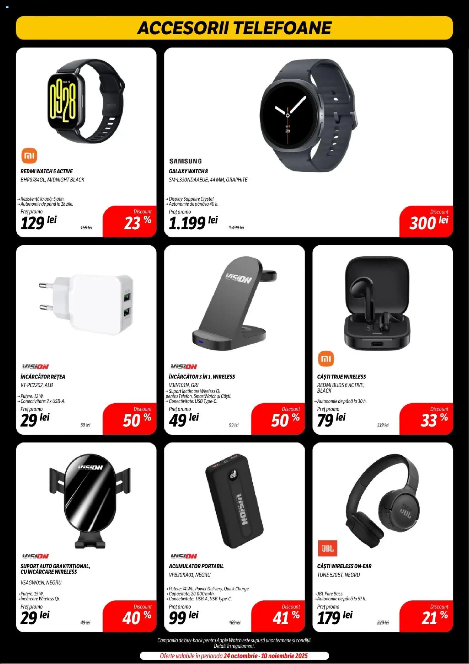 Catalog Flanco 7 - 18 Noiembrie 2025 | Pagina 8 | Produse: Încărcător, Usb, Smartwatch, Apple