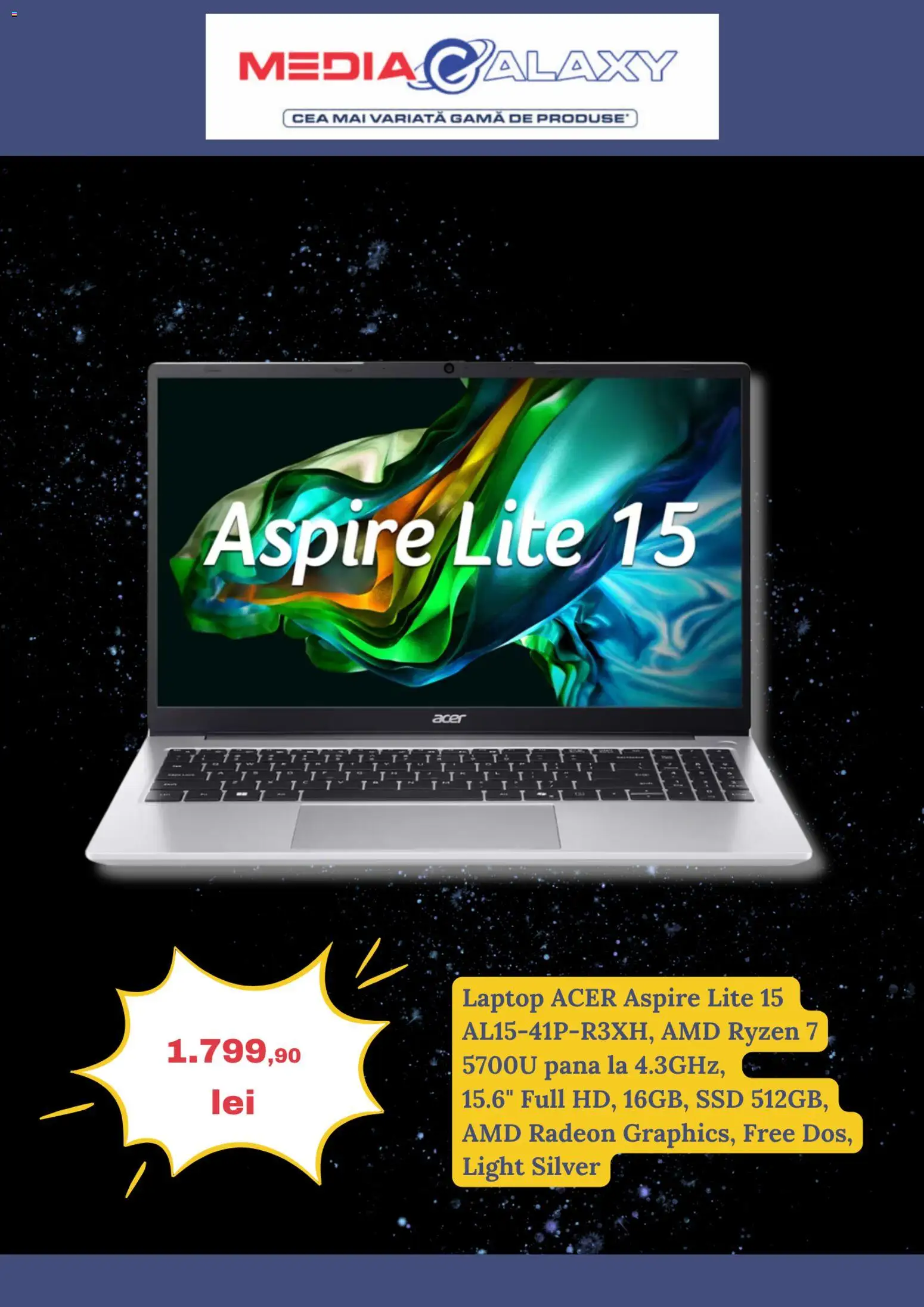 Catalog Media Galaxy 6 - 11 Noiembrie 2025 | Pagina 3 | Produse: Laptop