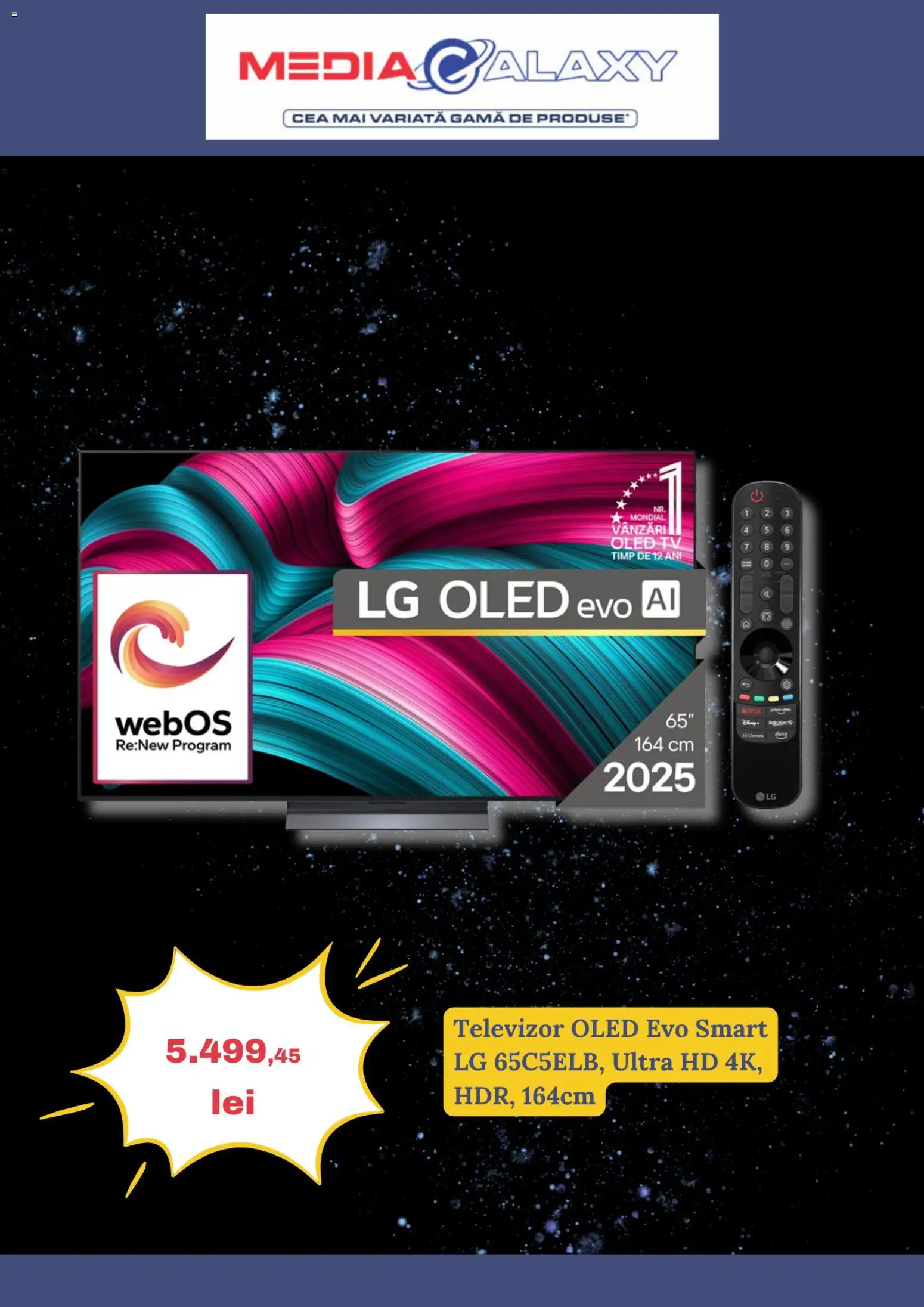 Catalog Media Galaxy 6 - 11 Noiembrie 2025 | Pagina 5 | Produse: Televizor