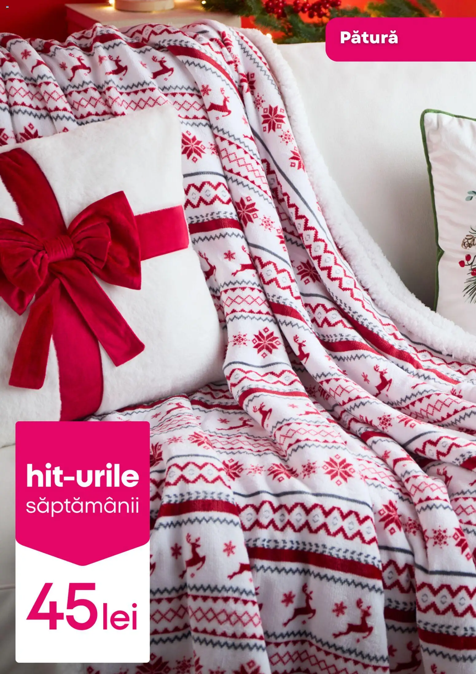 Catalog Pepco 6 - 11 Noiembrie 2025 | Pagina 3 | Produse: Pătură