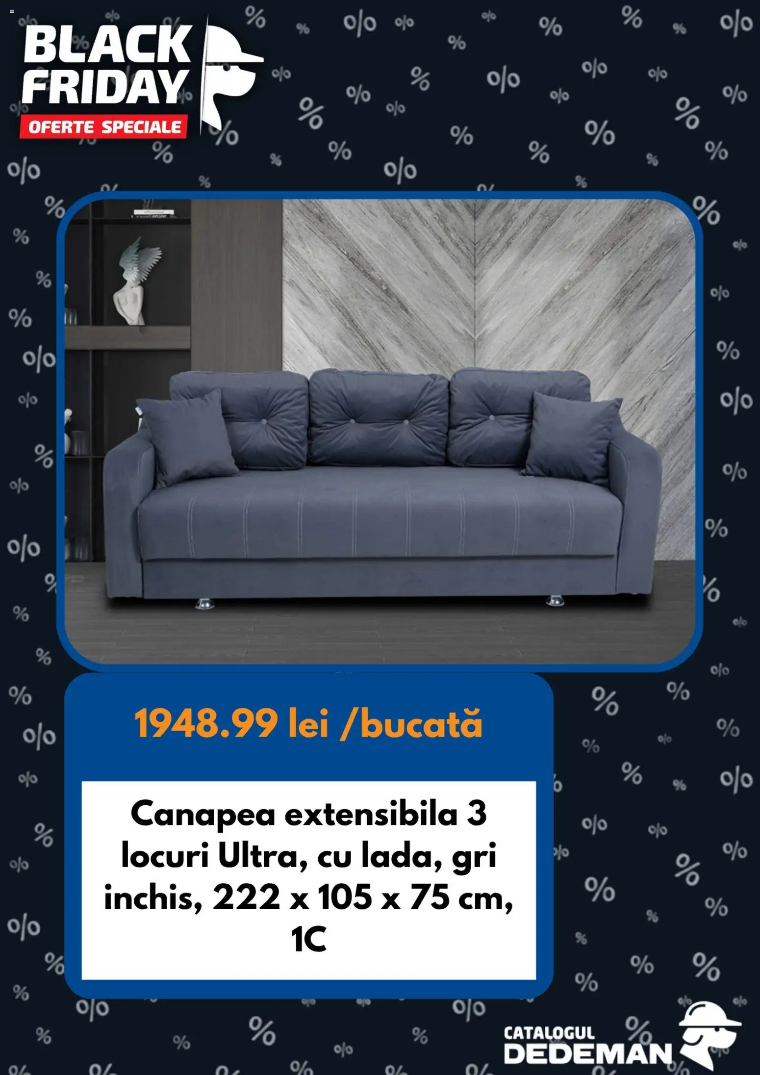 Catalog Dedeman 7 - 15 Noiembrie 2025 | Pagina 2 | Produse: Canapea