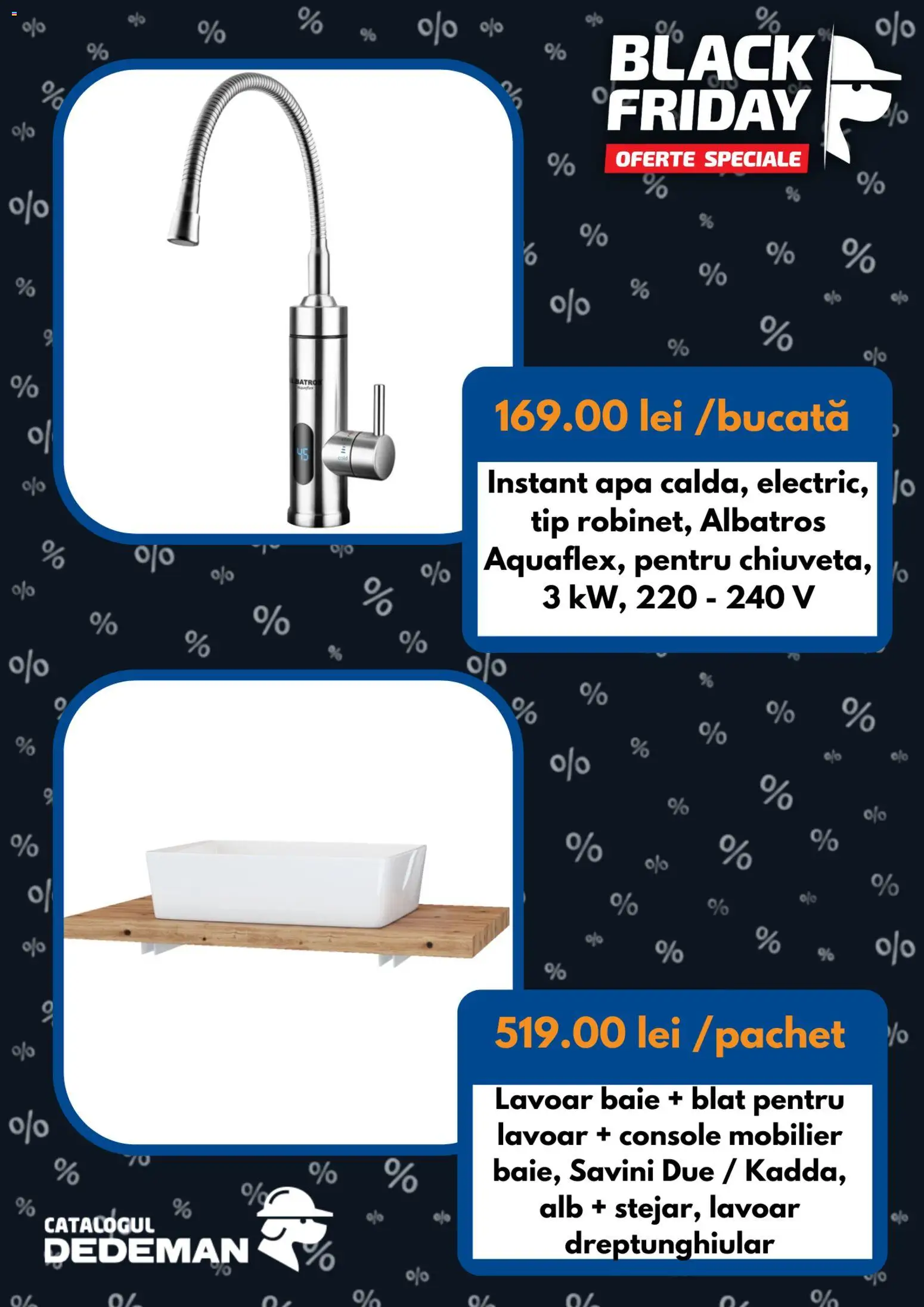 Catalog Dedeman 7 - 15 Noiembrie 2025 | Pagina 7 | Produse: Lavoar, Apă