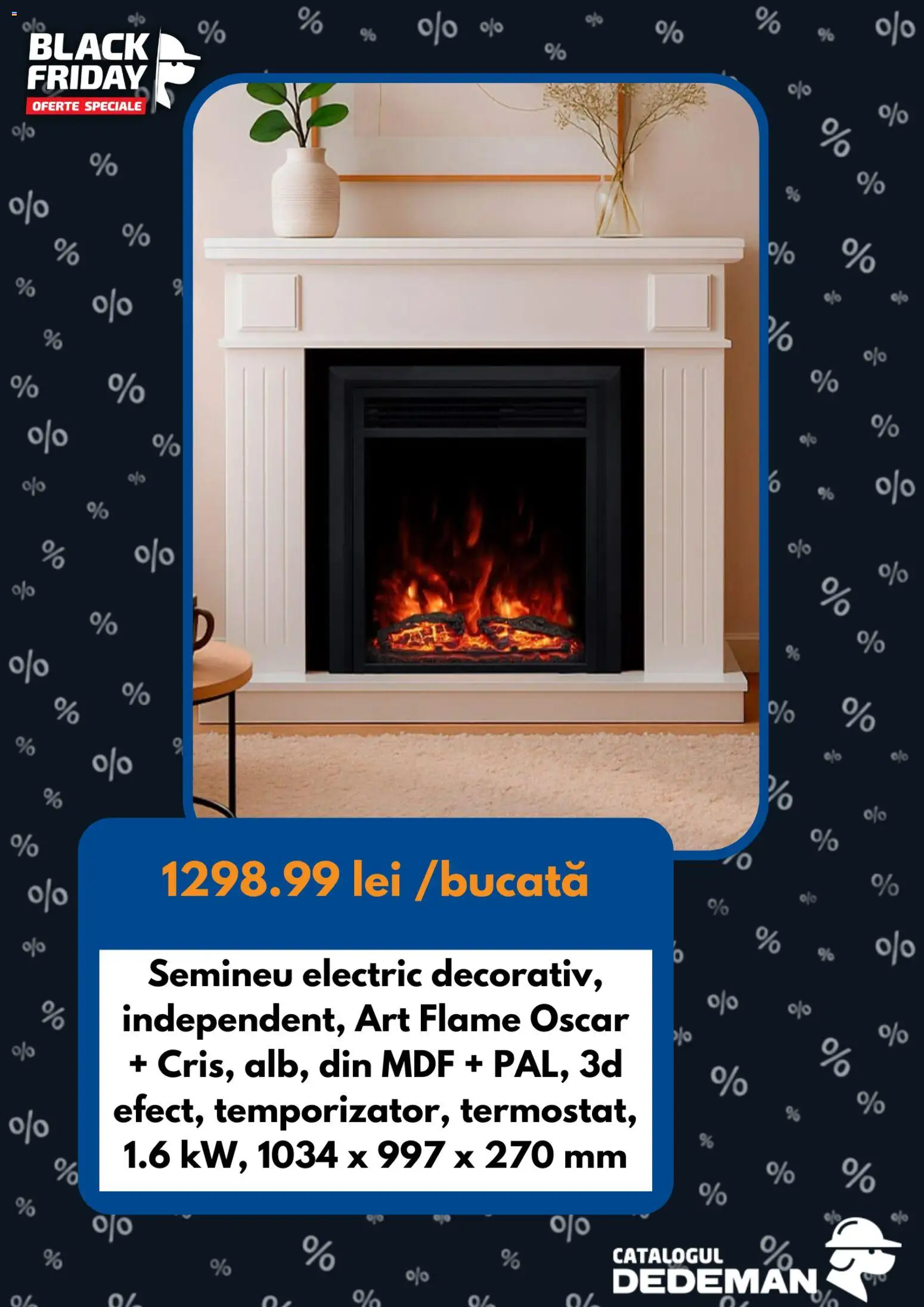 Catalog Dedeman 7 - 15 Noiembrie 2025 | Pagina 8 | Produse: Șemineu