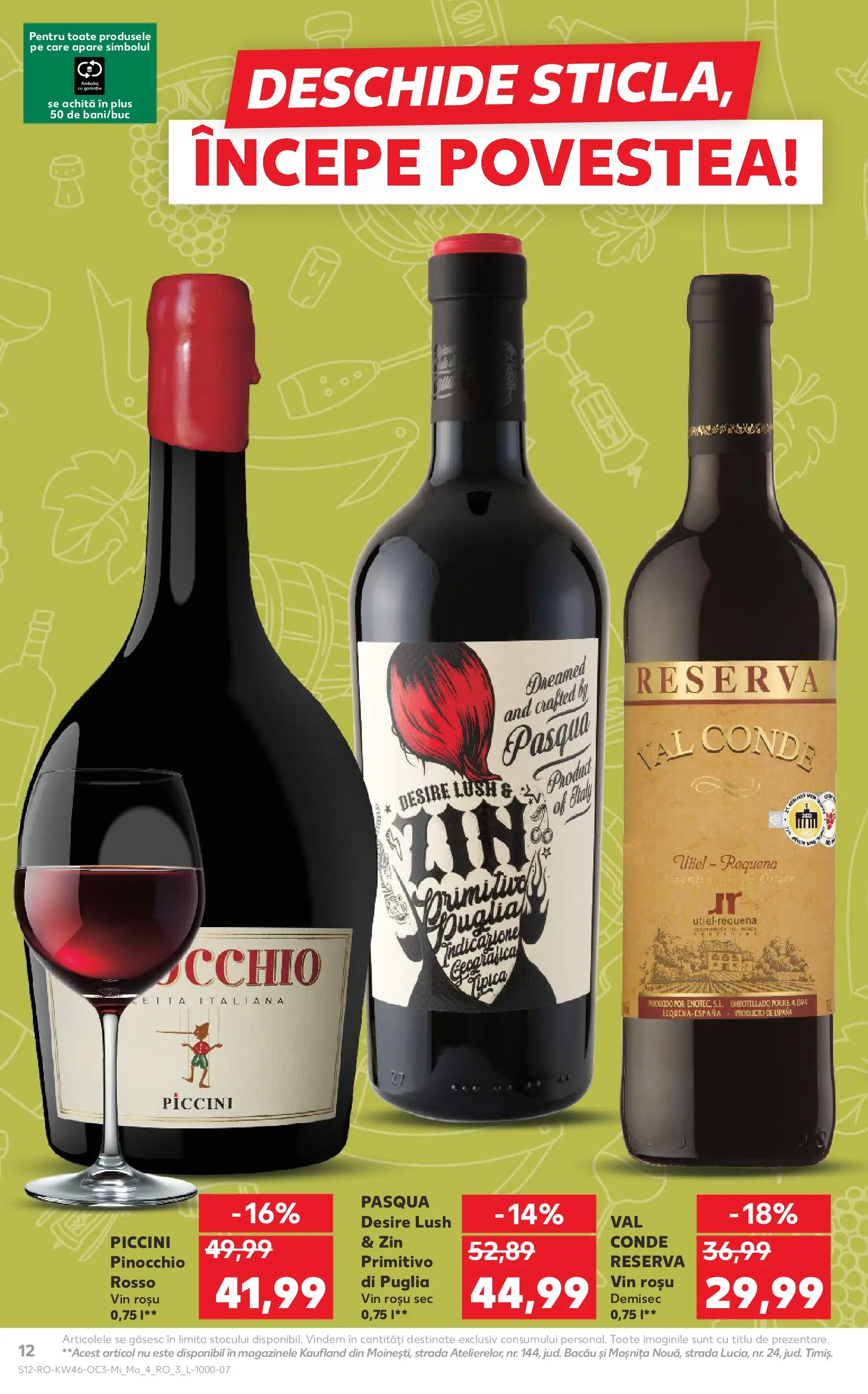 Catalog Kaufland 12 - 17 Noiembrie 2025 | Pagina 12 | Produse: Vin