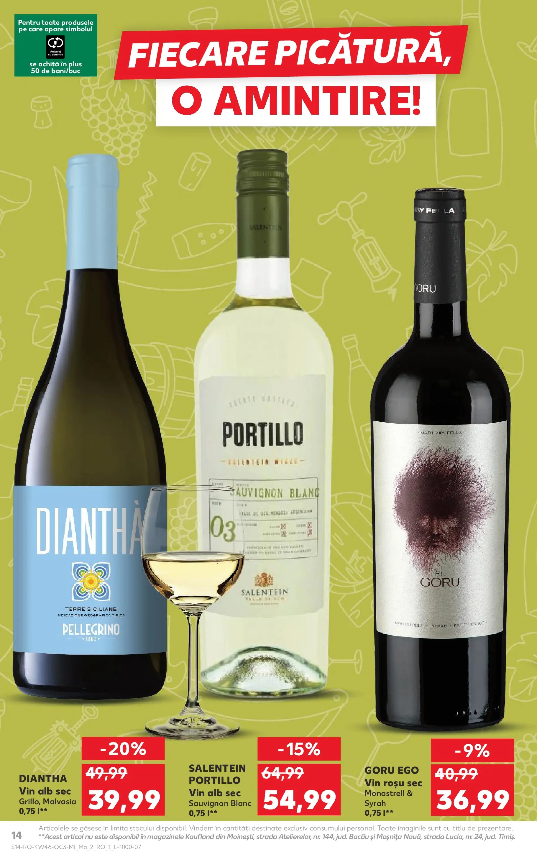 Catalog Kaufland 12 - 17 Noiembrie 2025 | Pagina 14 | Produse: Vin