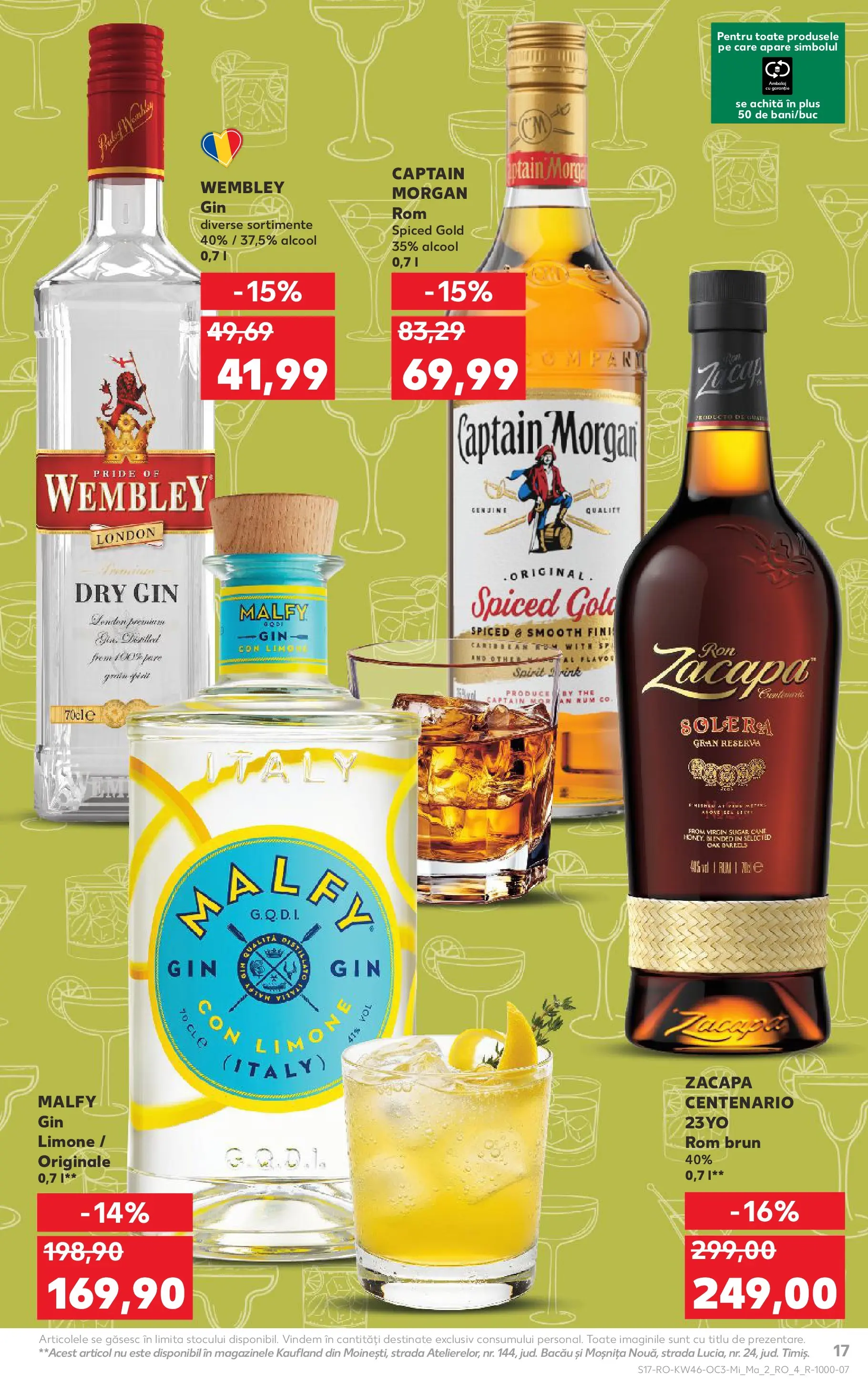 Catalog Kaufland 12 - 17 Noiembrie 2025 | Pagina 17 | Produse: Rom, Gin