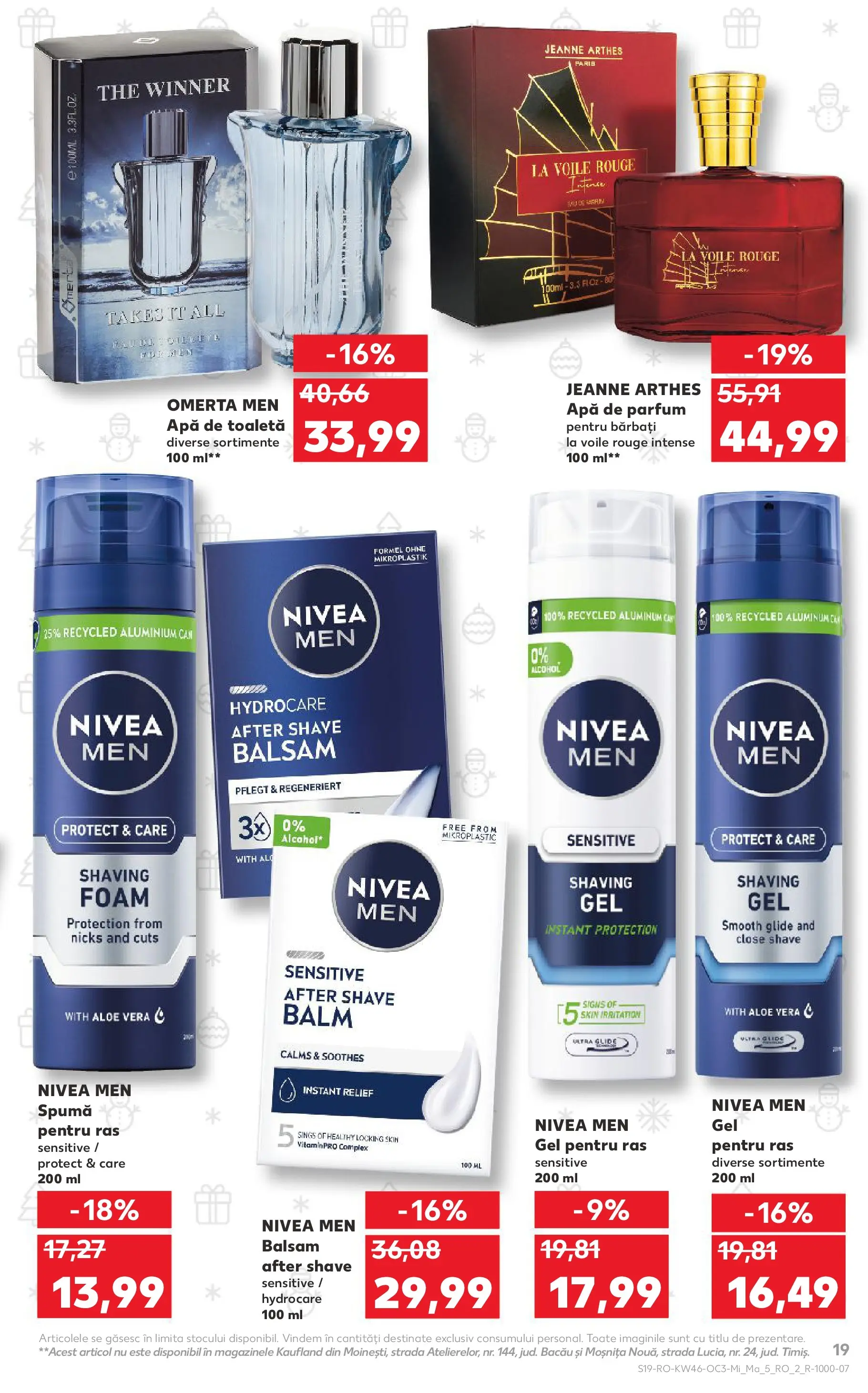 Catalog Kaufland 12 - 17 Noiembrie 2025 | Pagina 19 | Produse: After shave, Apă de parfum, Apă de toaletă, Balsam