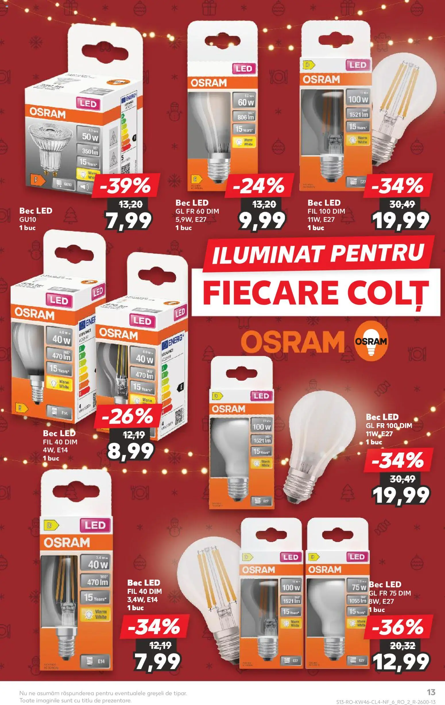 Catalog Kaufland 12 - 17 Noiembrie 2025 | Pagina 13 | Produse: Bec, Babak