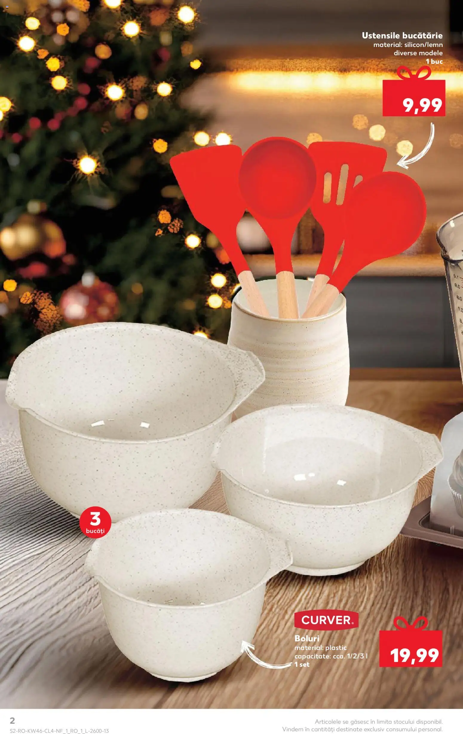 Catalog Kaufland 12 - 17 Noiembrie 2025 | Pagina 2 | Produse: Bucătărie