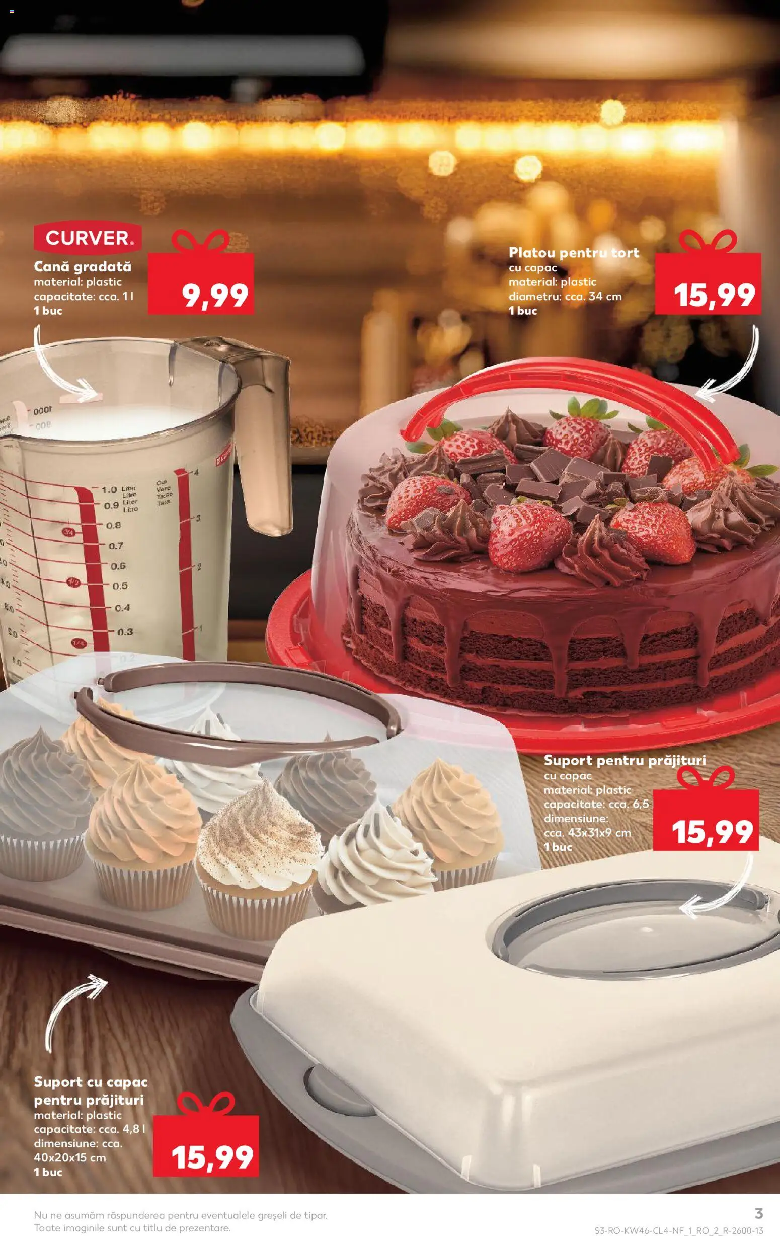 Catalog Kaufland 12 - 17 Noiembrie 2025 | Pagina 3 | Produse: Tort