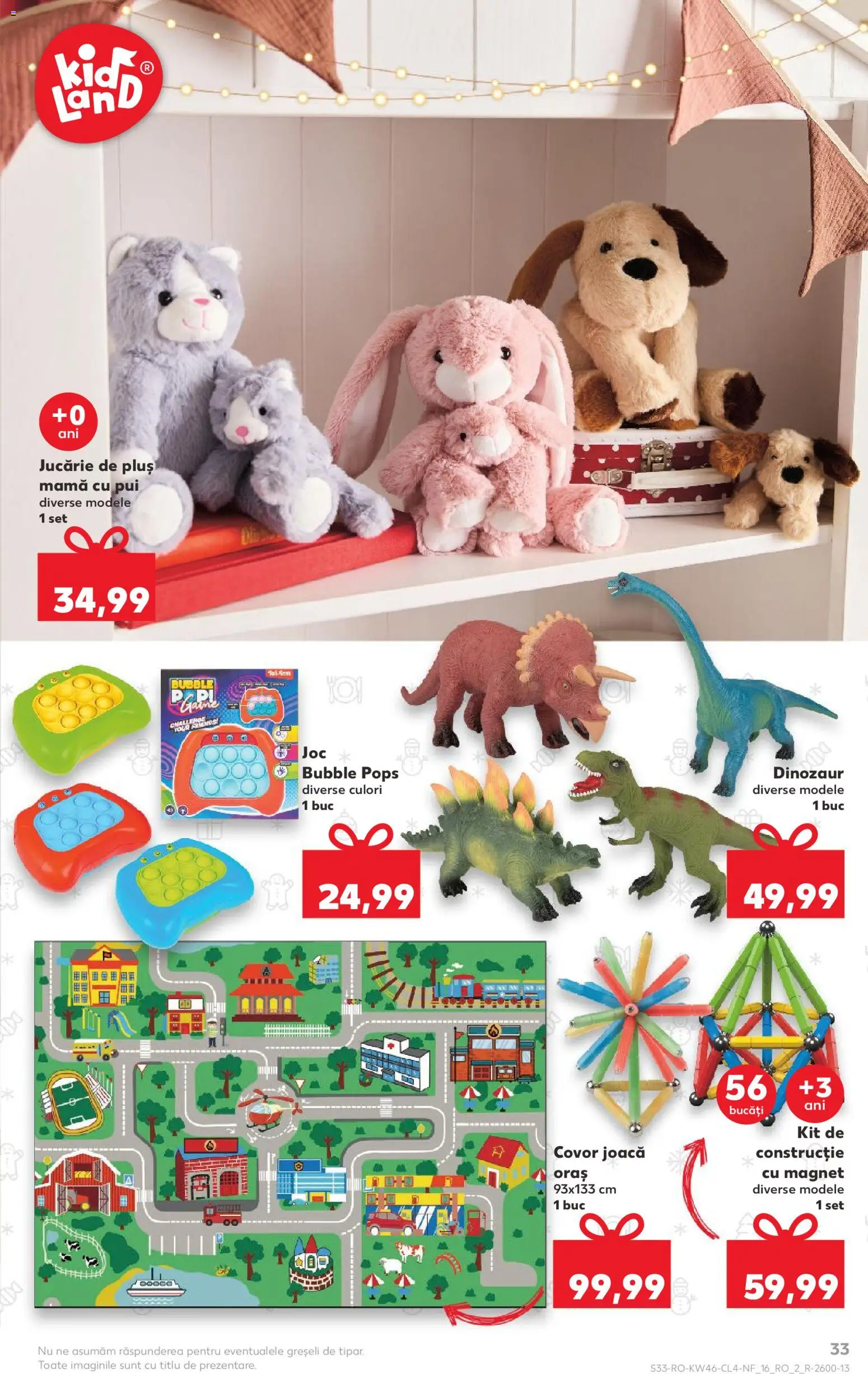 Catalog Kaufland 12 - 17 Noiembrie 2025 | Pagina 33 | Produse: Joc, Hacıyatmaz Kedi Oyuncağı, Covor