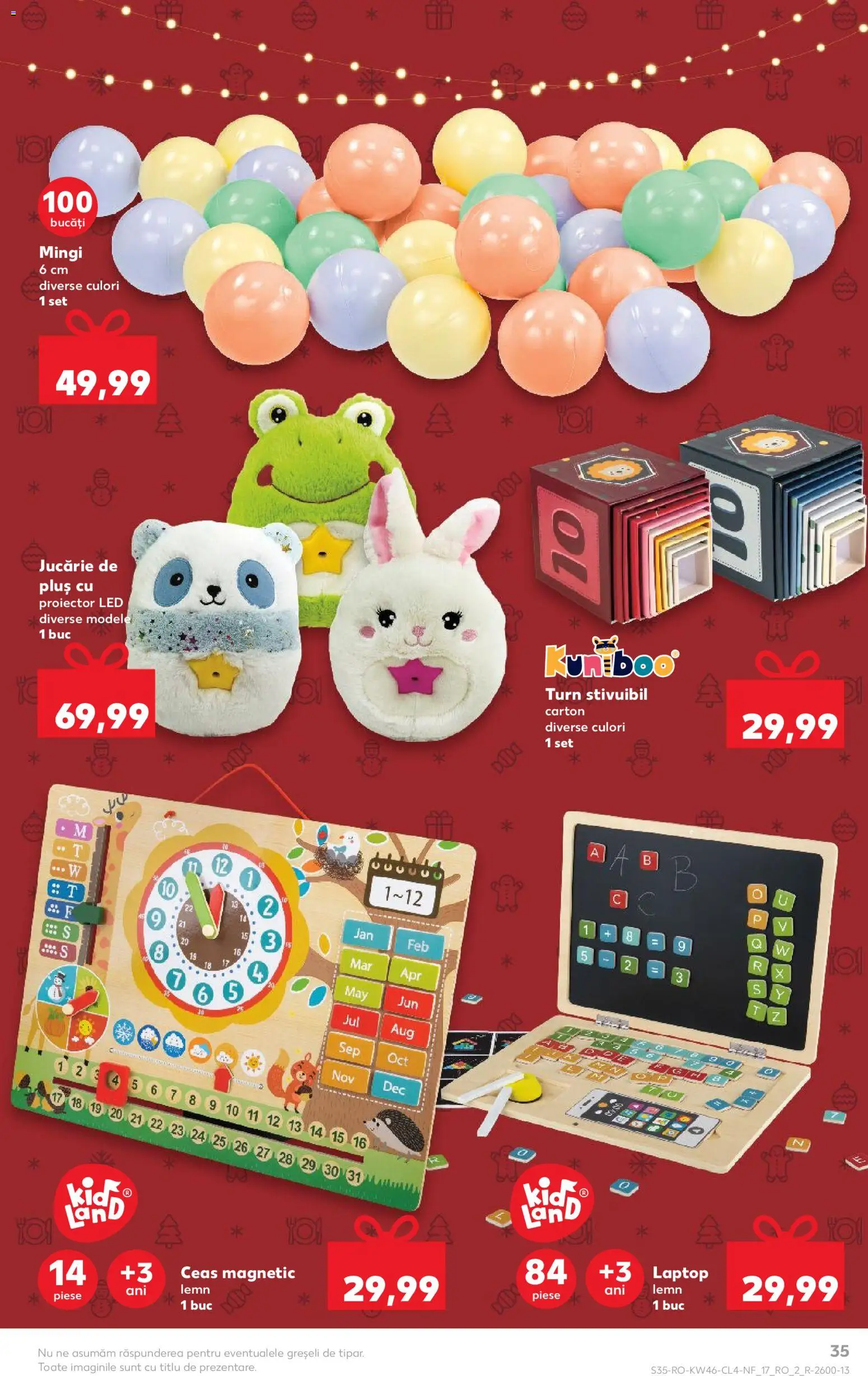 Catalog Kaufland 12 - 17 Noiembrie 2025 | Pagina 35 | Produse: Laptop, Ceas, Babak