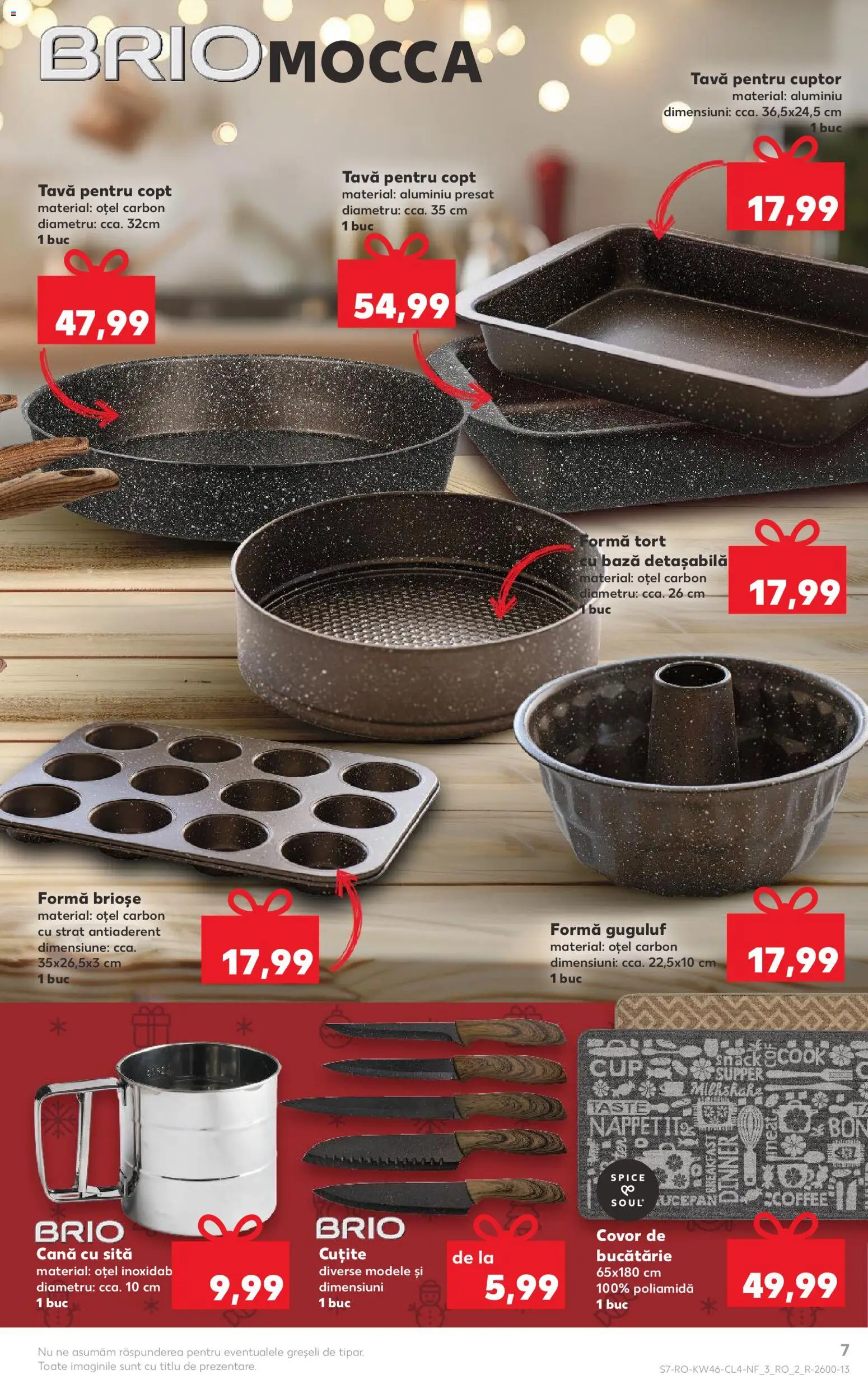 Catalog Kaufland 12 - 17 Noiembrie 2025 | Pagina 7 | Produse: Cuptor, Sită, Bucătărie, Covor