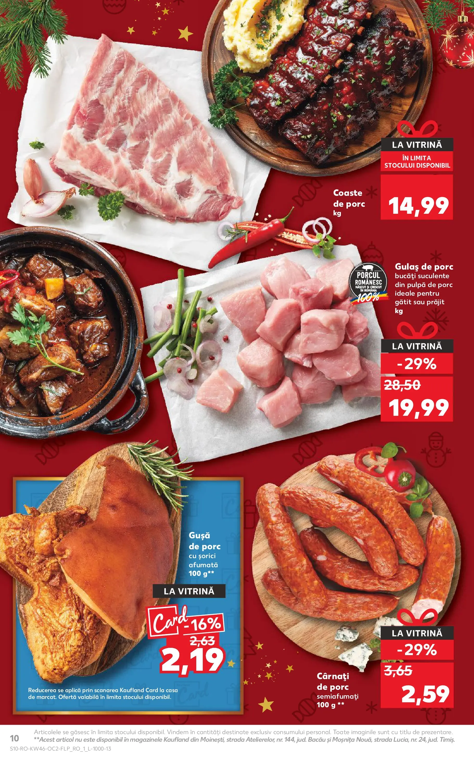 Catalog Kaufland 12 - 17 Noiembrie 2025 | Pagina 10 | Produse: Vitrină, Gulaș, Cârnați