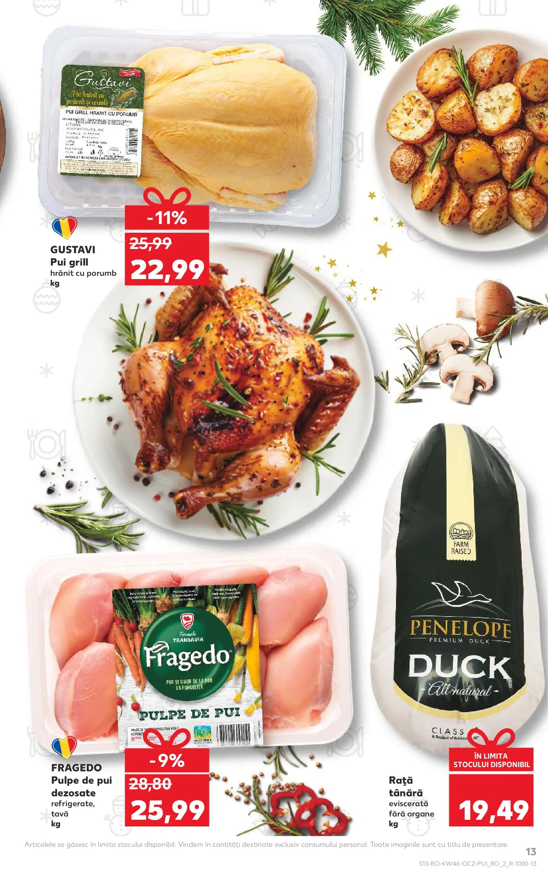 Catalog Kaufland 12 - 17 Noiembrie 2025 | Pagina 13 | Produse: Grill, Hacıyatmaz Kedi Oyuncağı, Rață, Porumb