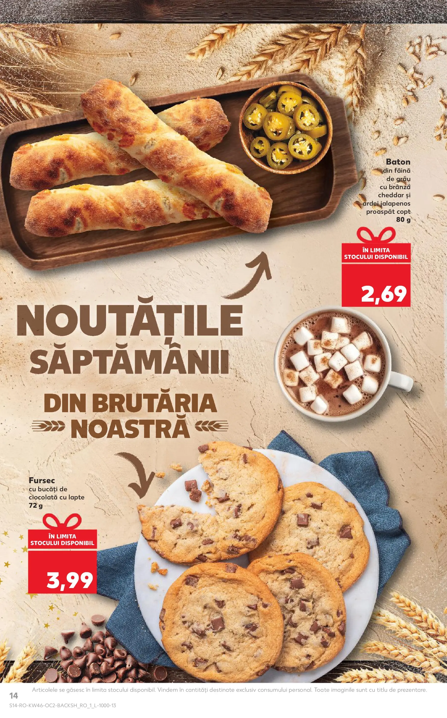 Catalog Kaufland 12 - 17 Noiembrie 2025 | Pagina 14 | Produse: Ardei, Brânză, Ciocolată, Făină