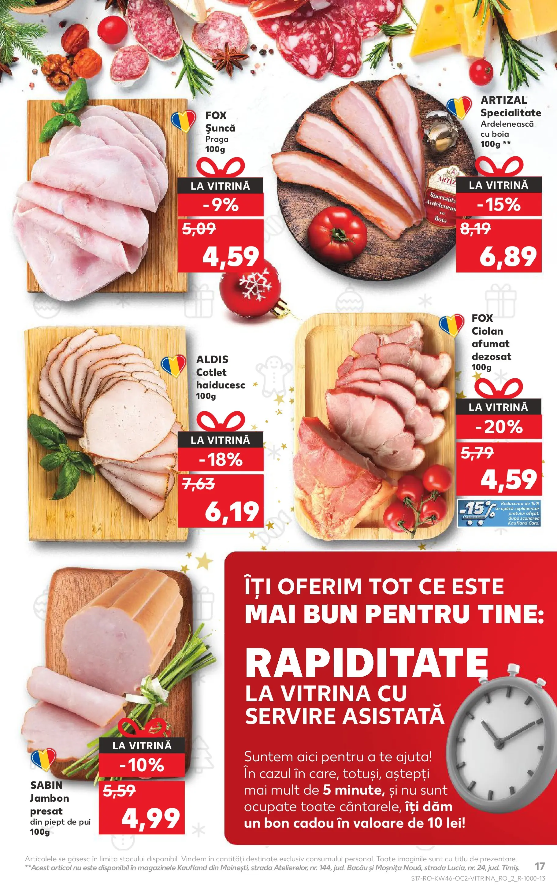 Catalog Kaufland 12 - 17 Noiembrie 2025 | Pagina 17 | Produse: Lait de coco, Hacıyatmaz Kedi Oyuncağı, Vitrină, Șuncă