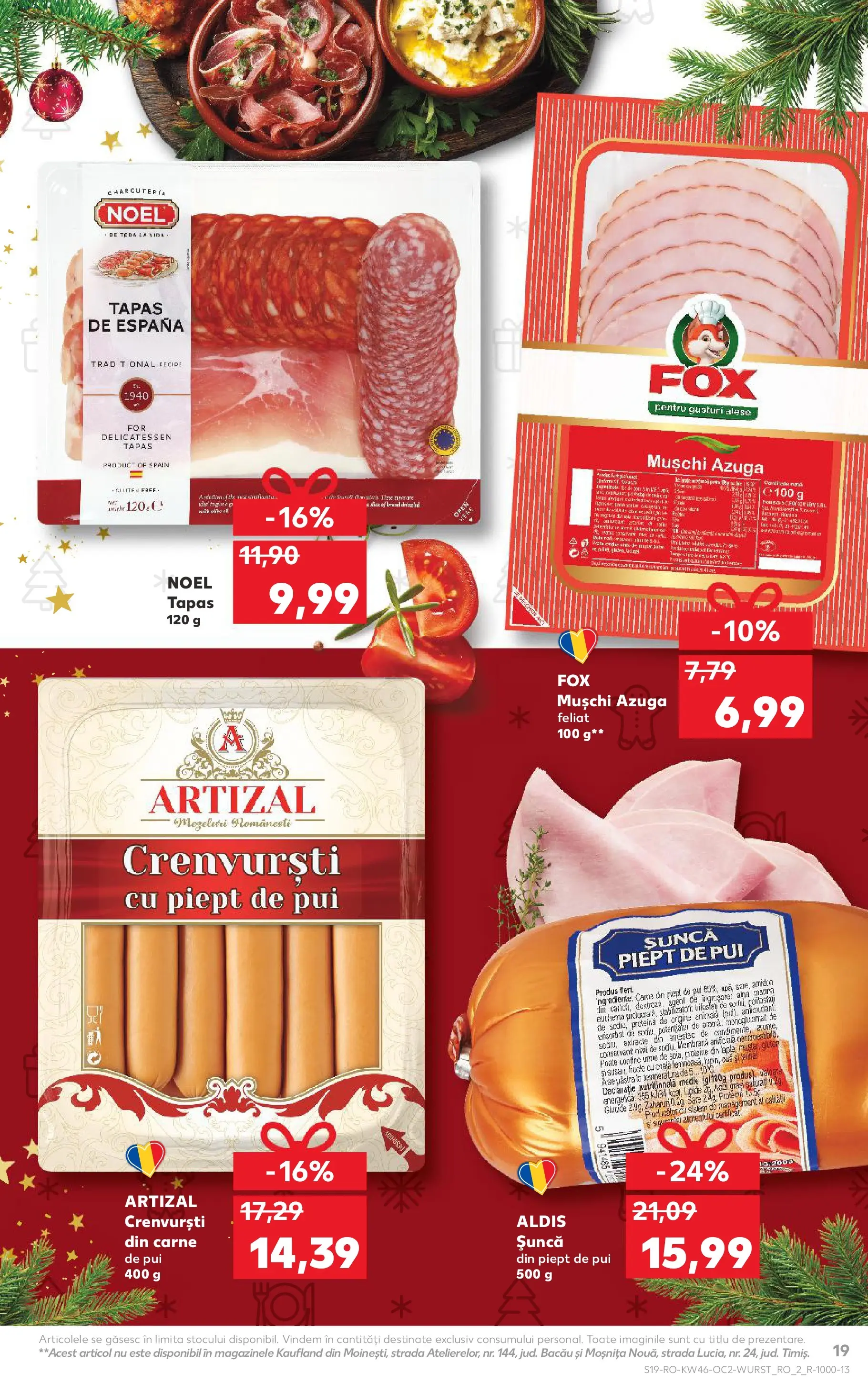Catalog Kaufland 12 - 17 Noiembrie 2025 | Pagina 19 | Produse: Hacıyatmaz Kedi Oyuncağı, Șuncă, Carne De Pui, Fructe