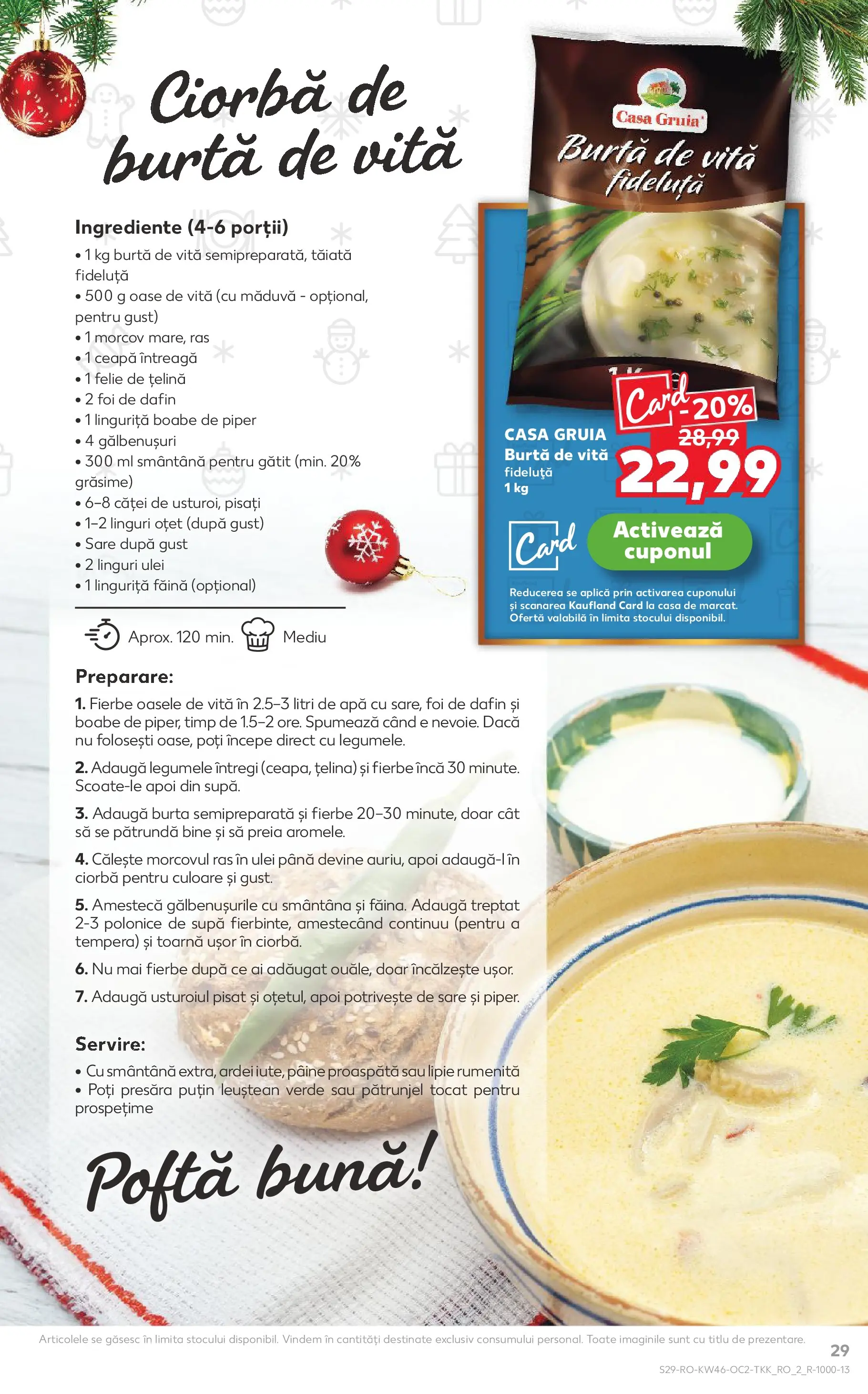Catalog Kaufland 12 - 17 Noiembrie 2025 | Pagina 29 | Produse: Ulei, Pâine, Smântână, Sare