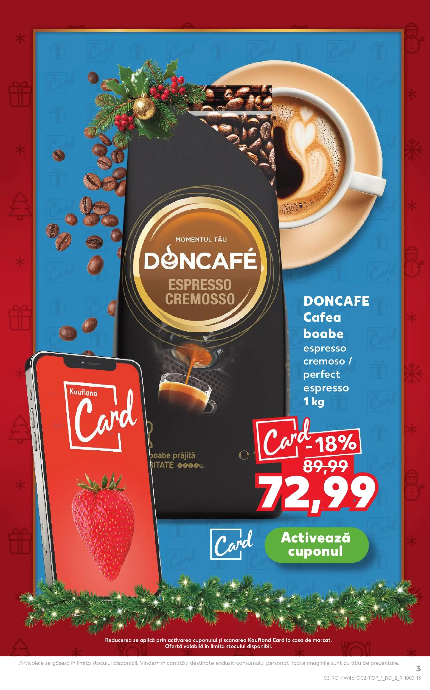 Catalog Kaufland 12 - 17 Noiembrie 2025 | Pagina 3 | Produse: Cafea