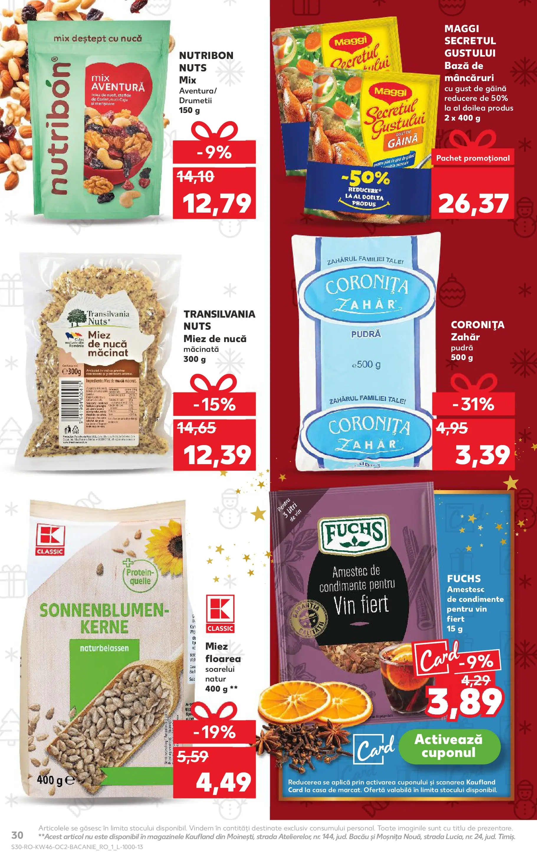 Catalog Kaufland 12 - 17 Noiembrie 2025 | Pagina 30 | Produse: Pudră, Vin, Condimente, Zahăr