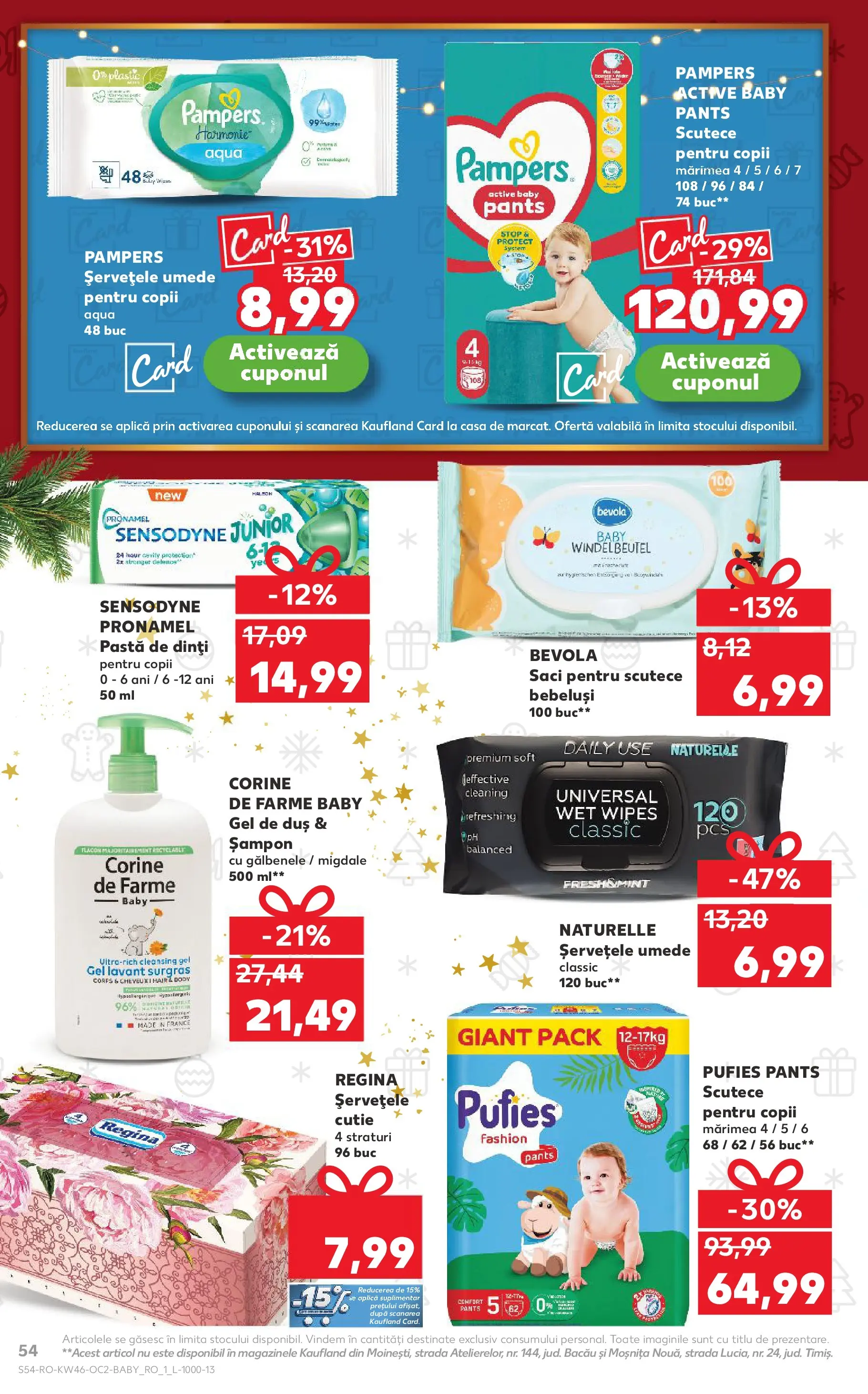 Catalog Kaufland 12 - 17 Noiembrie 2025 | Pagina 54 | Produse: Pirinç gevreği, Duș, Șampon, Pastă de dinți