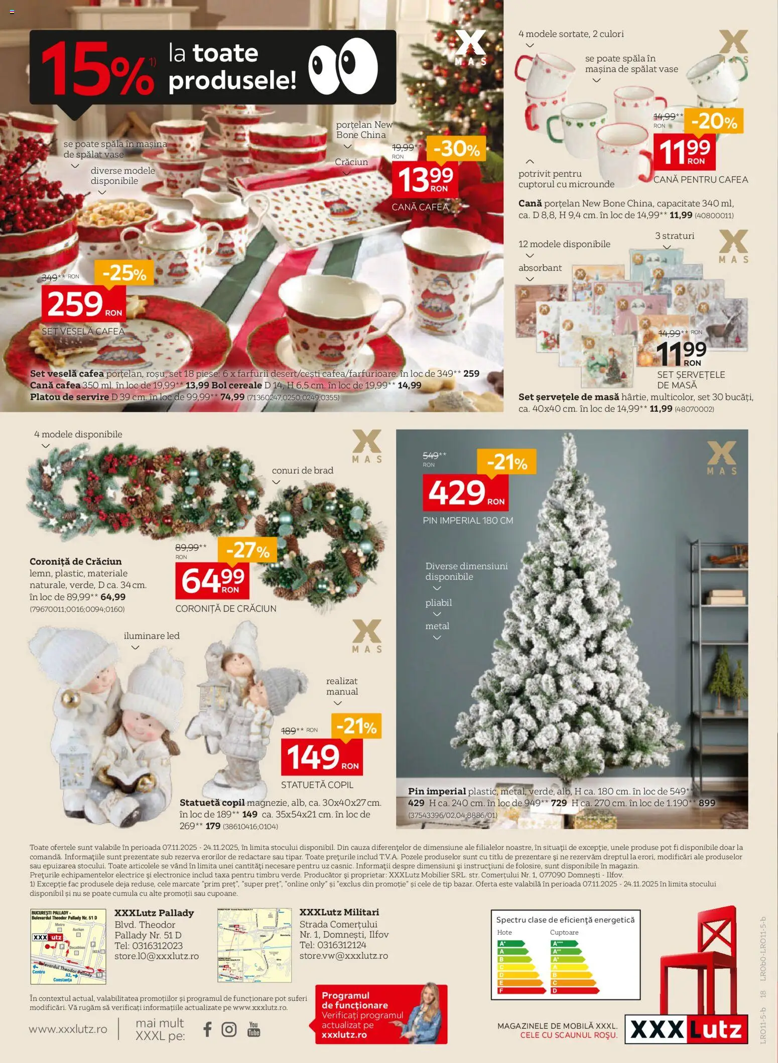 Catalog XXXLutz 7 - 23 Noiembrie 2025 | Pagina 18 | Produse: Mașină De Spălat, Babak, Cafea, Dağ çileği