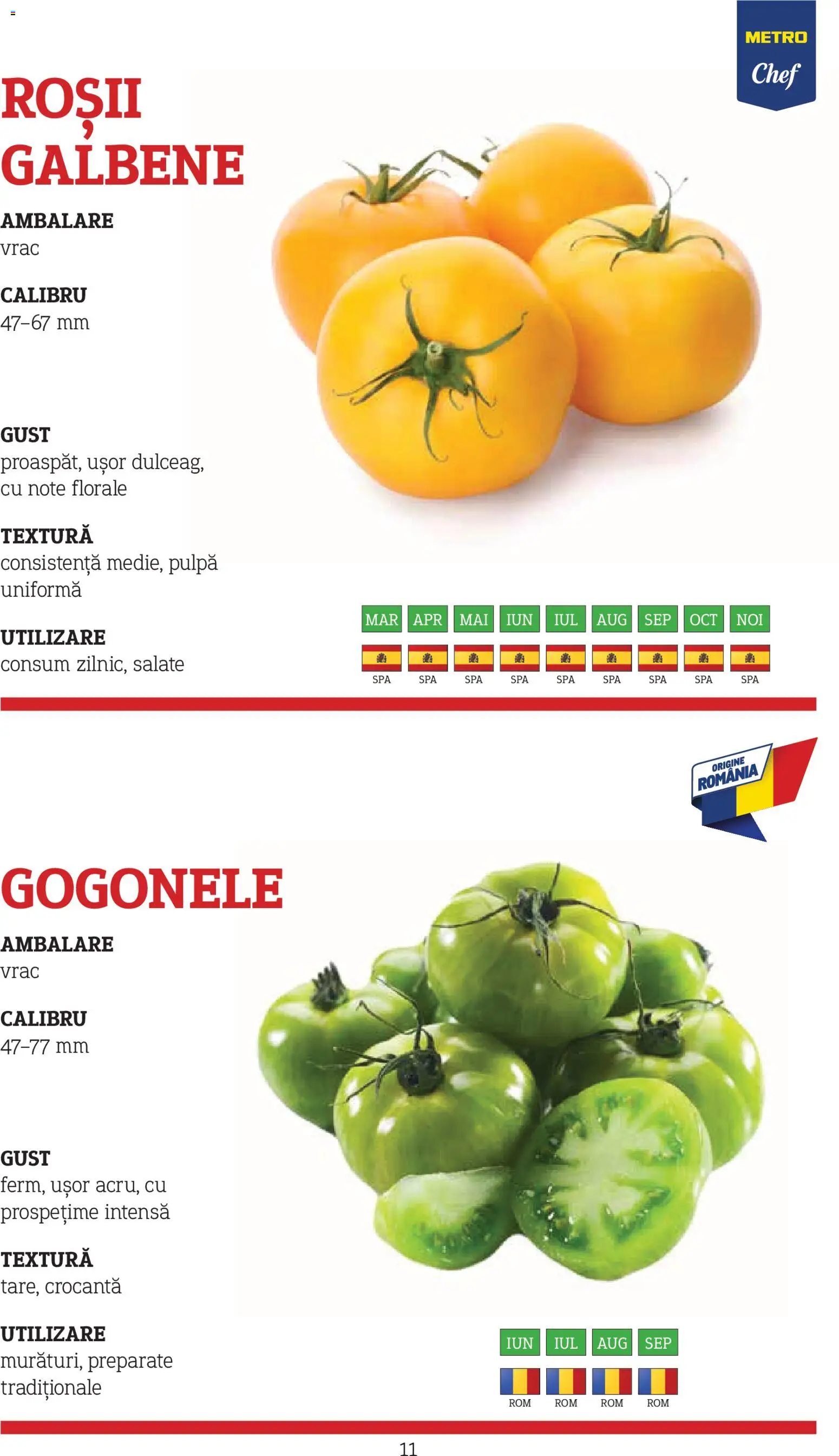 Catalog METRO 10 Noiembrie 2025 - 30 Decembrie 2026 | Pagina 11 | Produse: Roșii